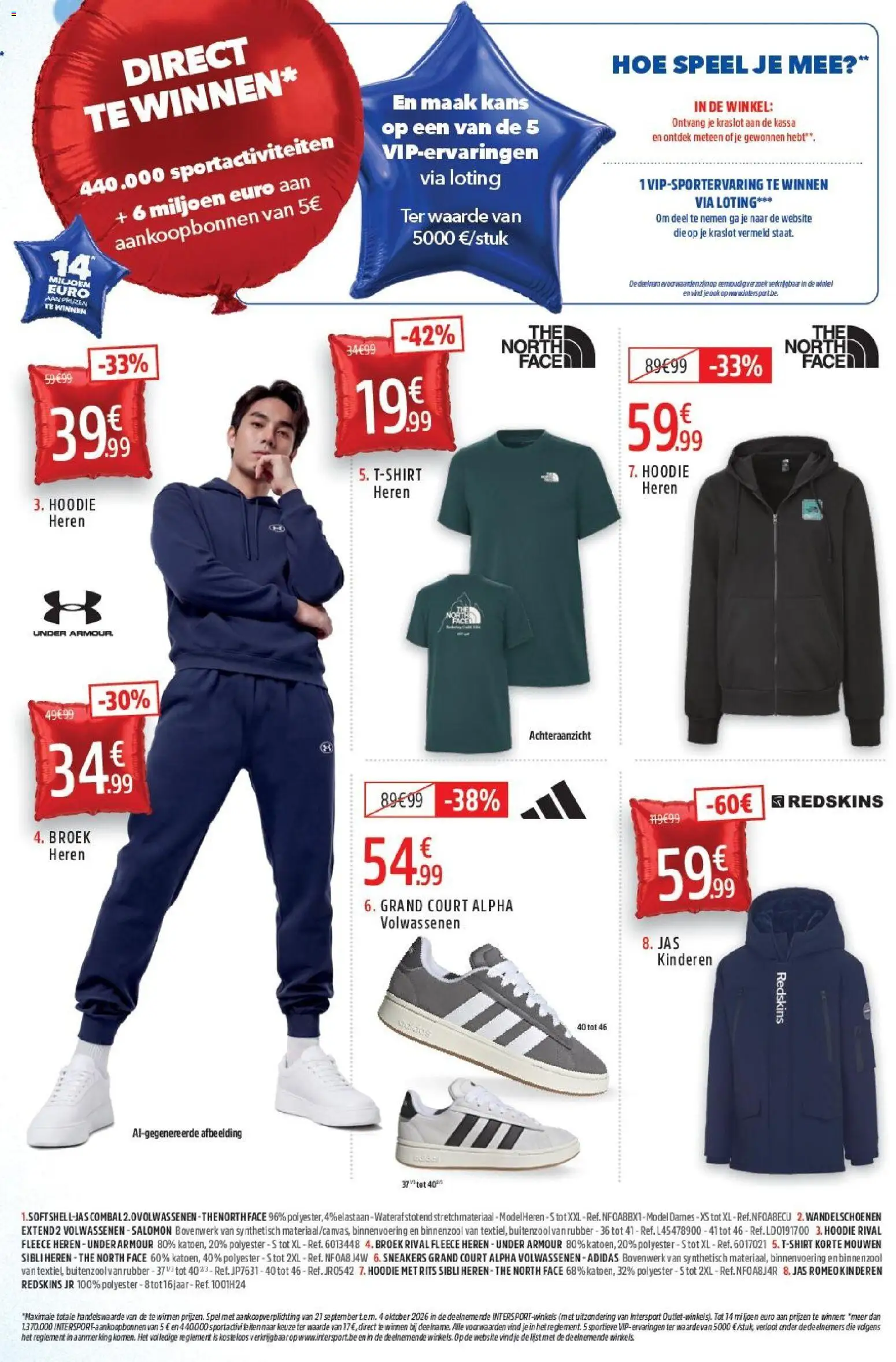 Intersport folder Folder in België