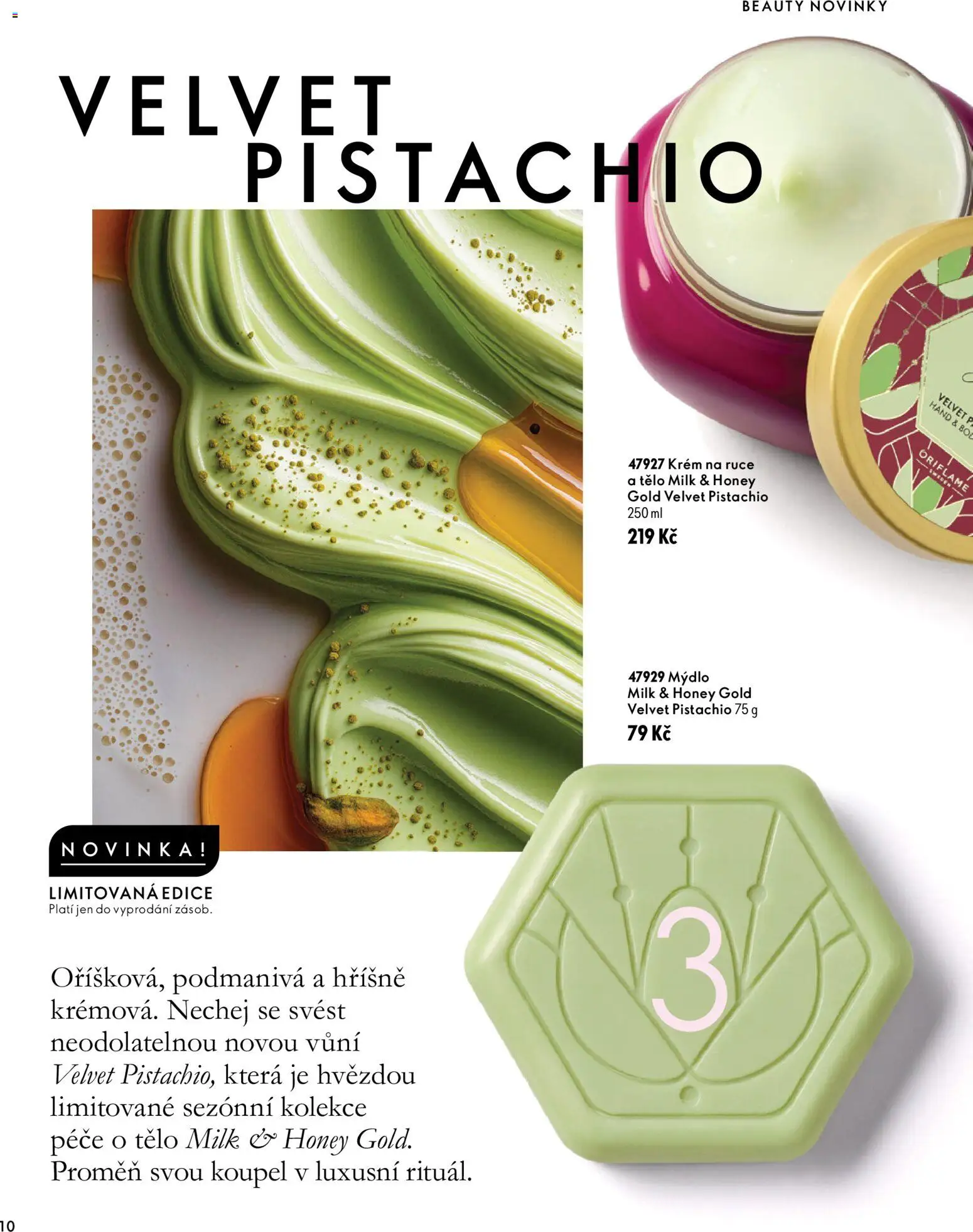 Oriflame katalog Novage+ Proceuticals Leták in Česko