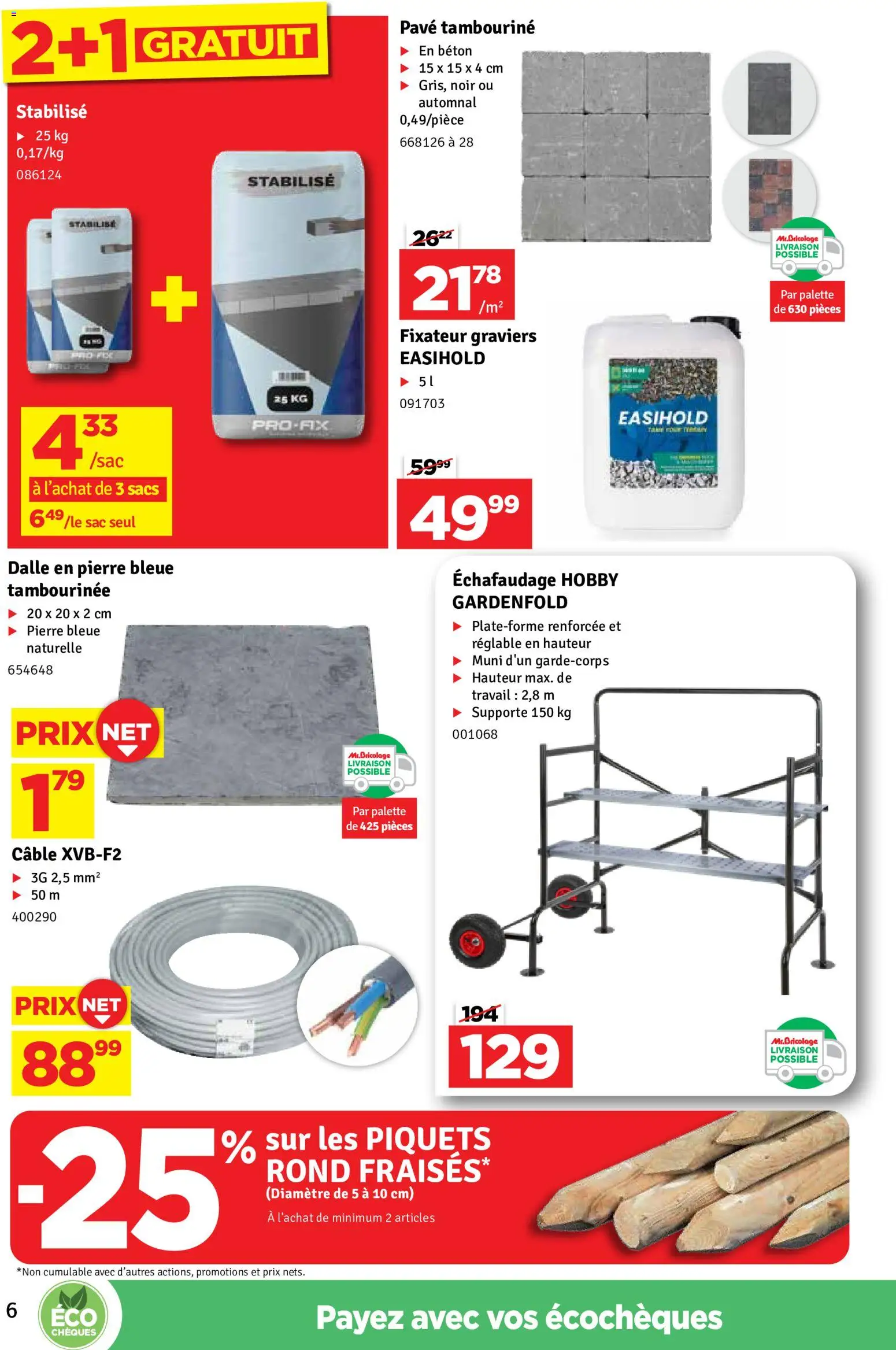 Nieuwe » Mr Bricolage folder van 30/06/2026 🤩  « is er! Ontdek geweldige aanbiedingen en bespaar. | België