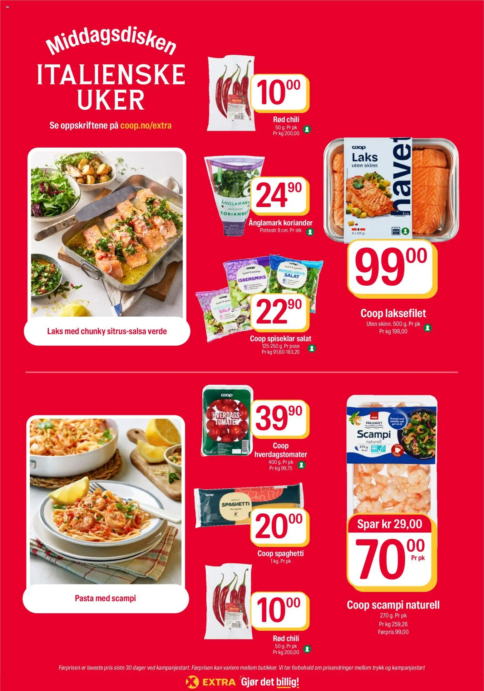 Coop Extra kundeavis Kundeavis in Norge