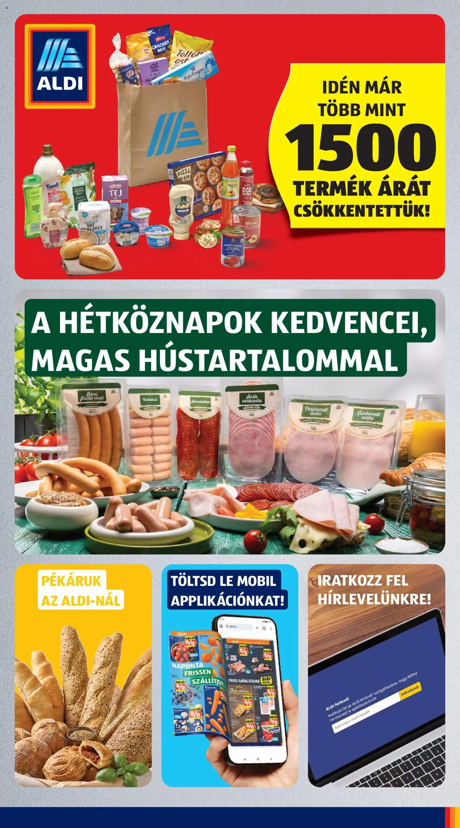 Aldi akciós újság Akciós újság in Magyarország
