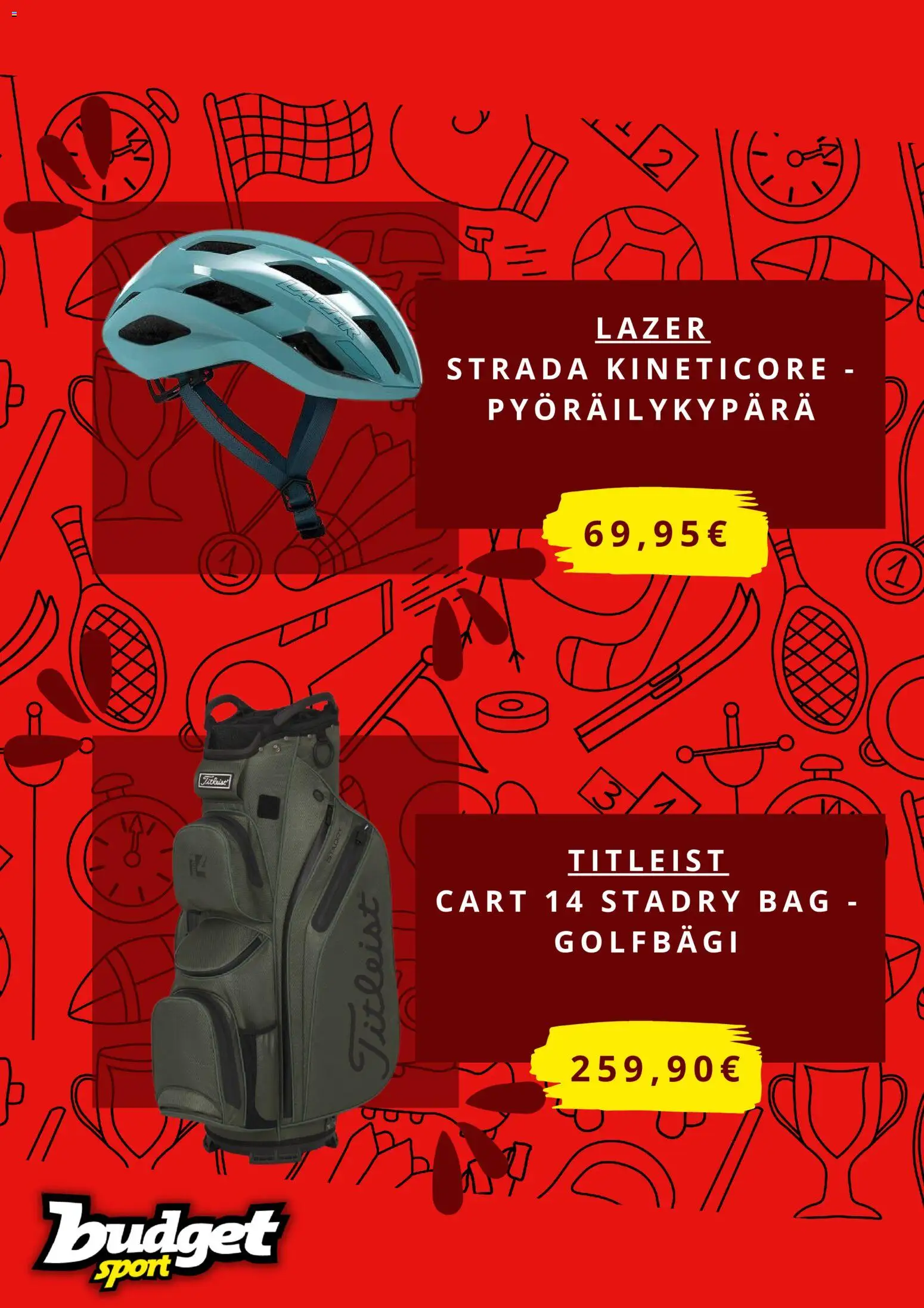 🛍️ Budget Sport tarjoukset alkaen 23/06/2026 » Katso huipputarjoukset ja säästä jo tänään! 💰 | Suomi
