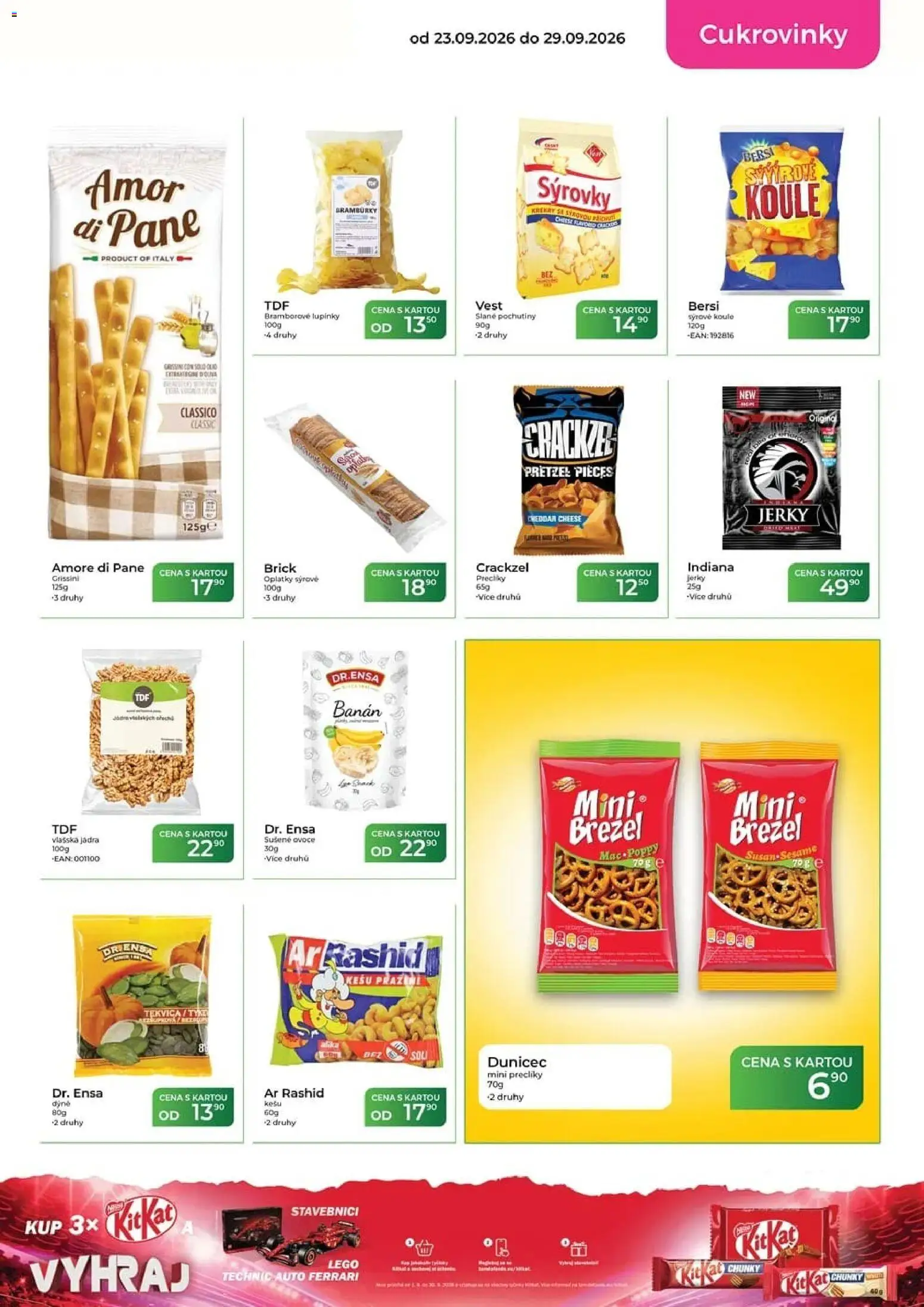 Tamda Foods leták Leták in Česko