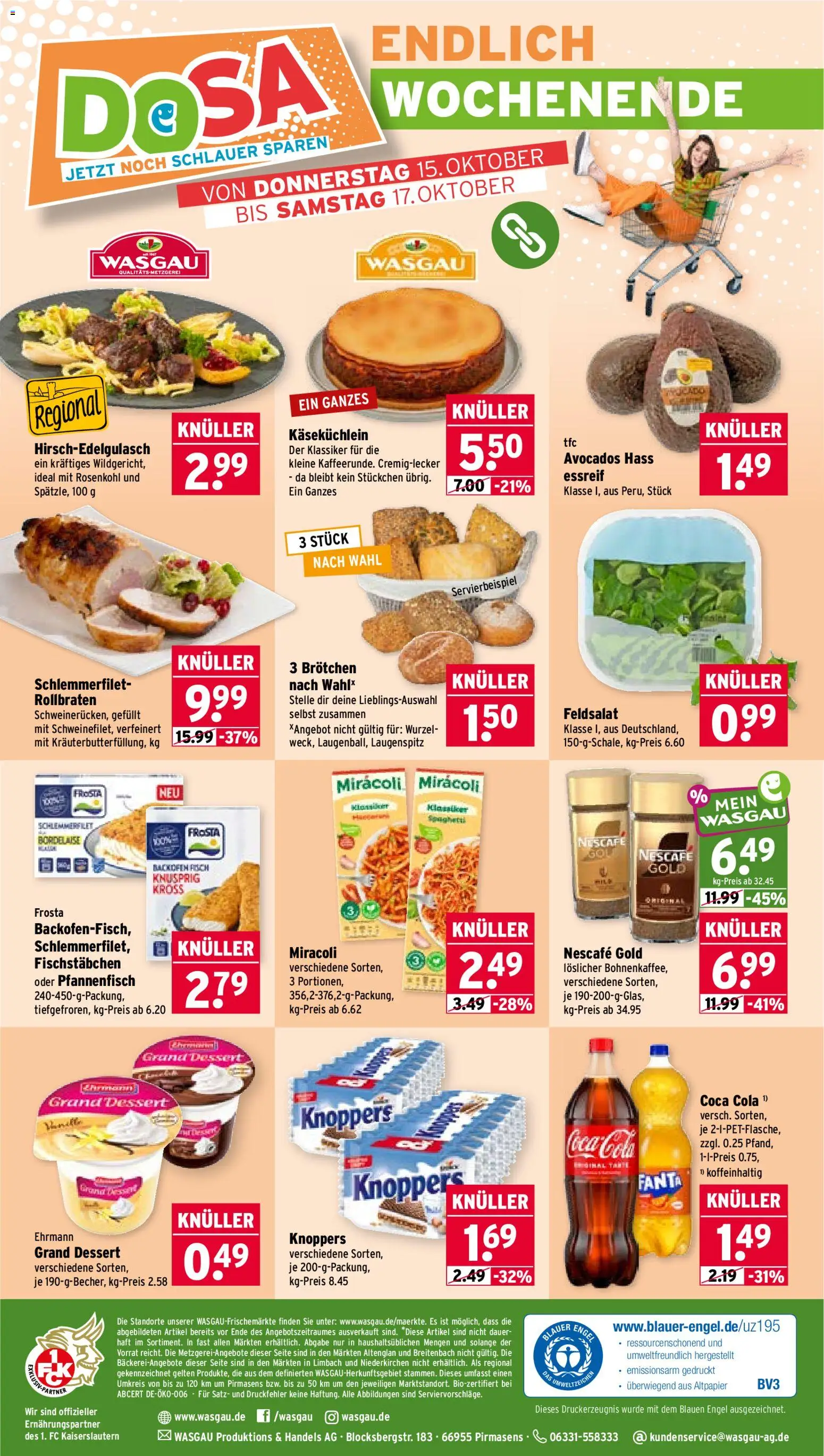 Wasgau Prospekt Prospekt in Deutschland
