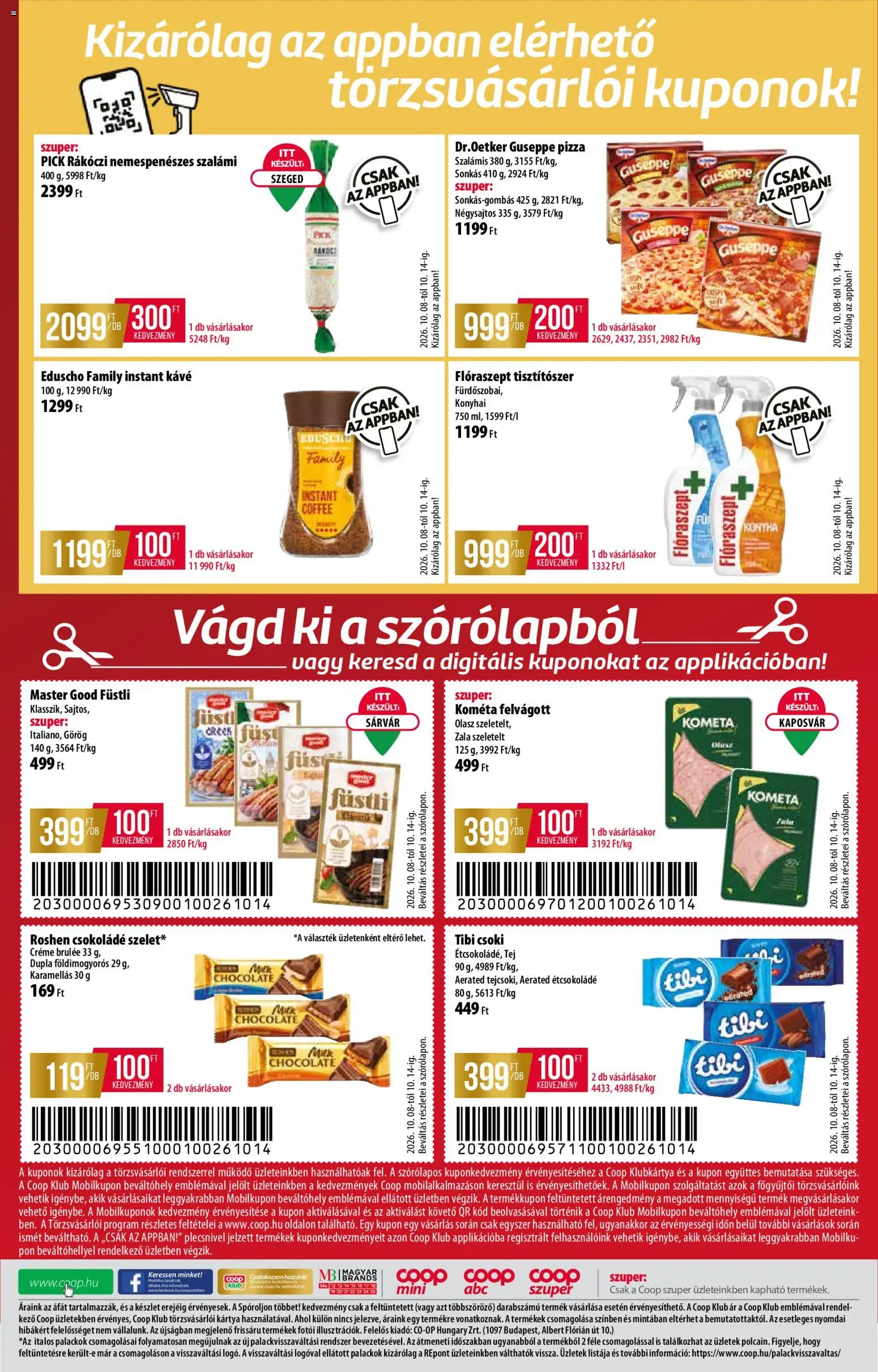 COOP akciós újság Akciós újság in Magyarország