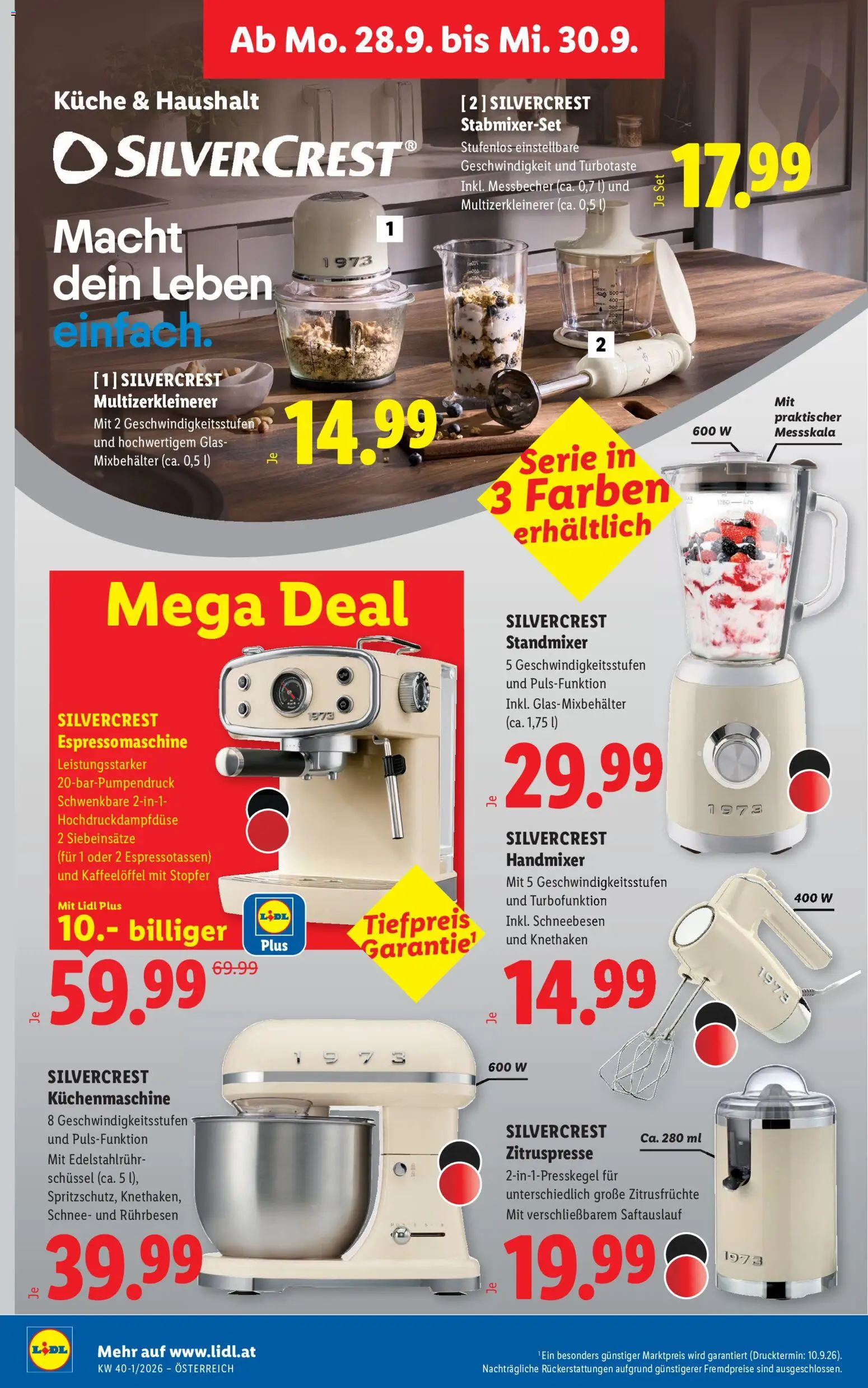 Lidl - Flugblatt Flugblatt in Österreich