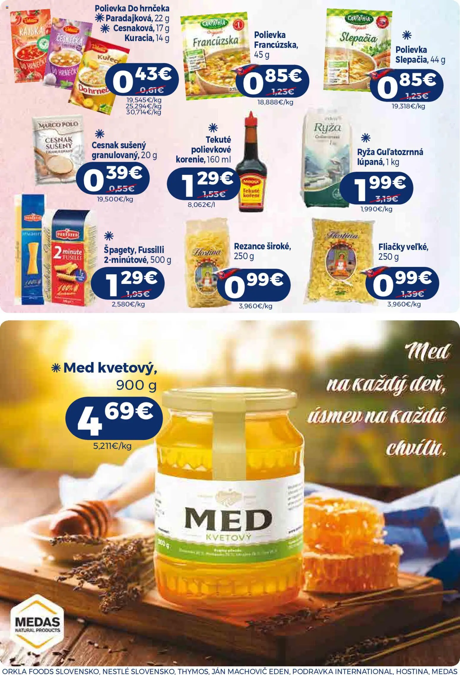 Milk Agro leták Leták in Slovensko