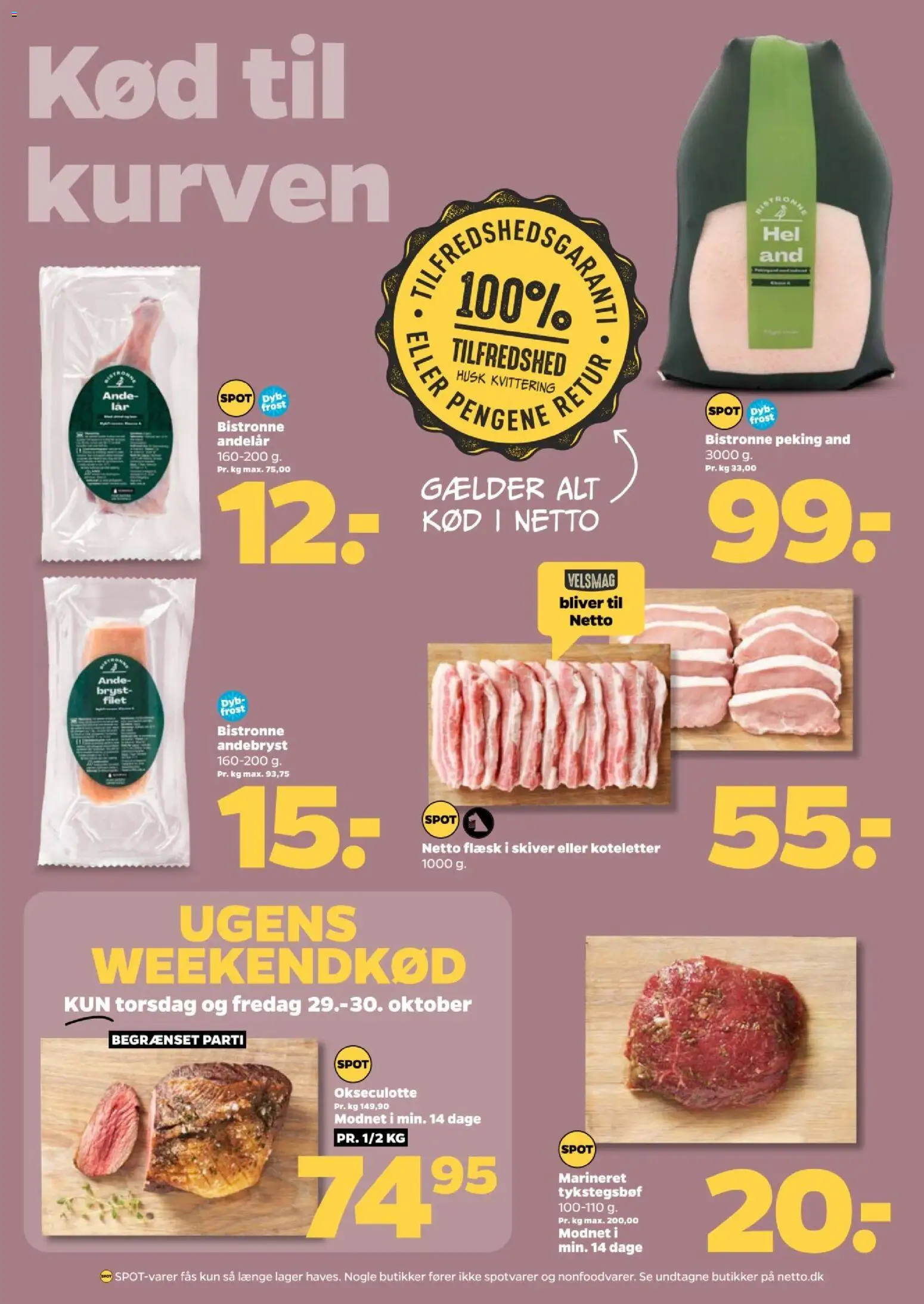Netto - Tilbudsavis uge 44 Tilbudsavis in Danmark