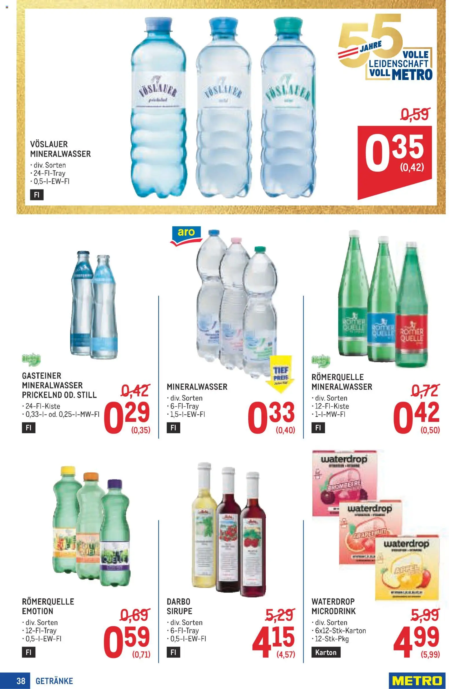 Metro angebote Profi Flugblatt in Österreich