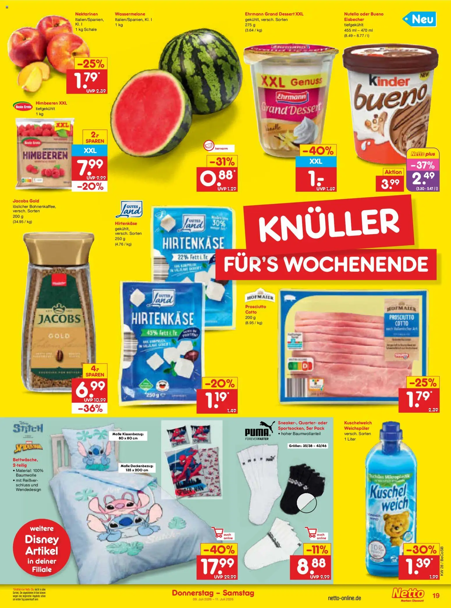 Netto Marken-Discount Prospekt | 06.07.2026 | Wie erhält man einen begrenzten Rabatt? | Deutschland
