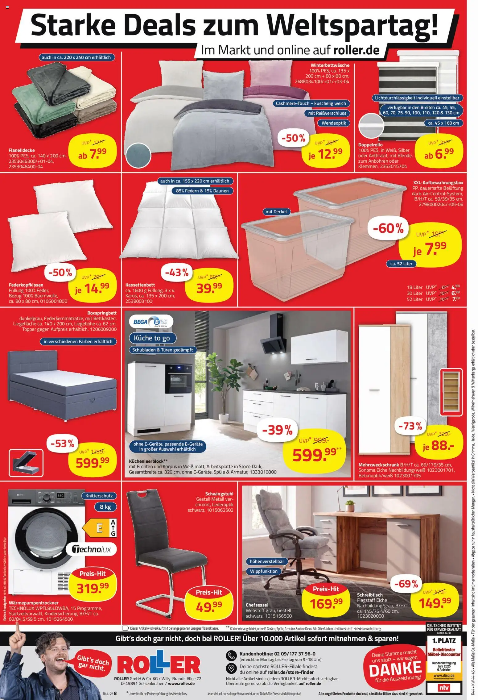 Roller Black Friday Prospekt in Deutschland