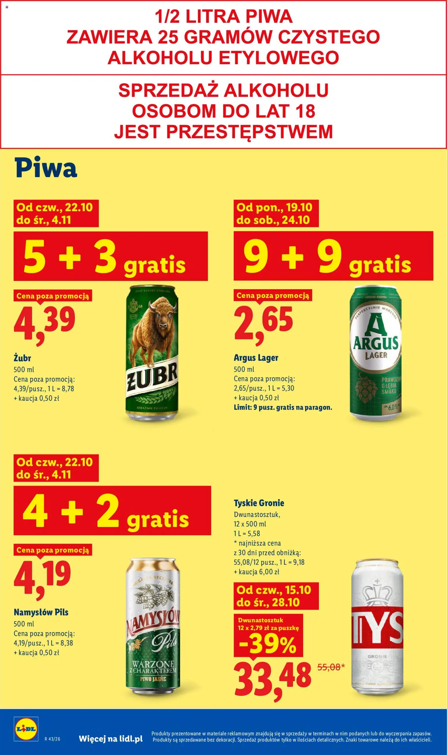 Lidl Polsko katalog Leták in Česko