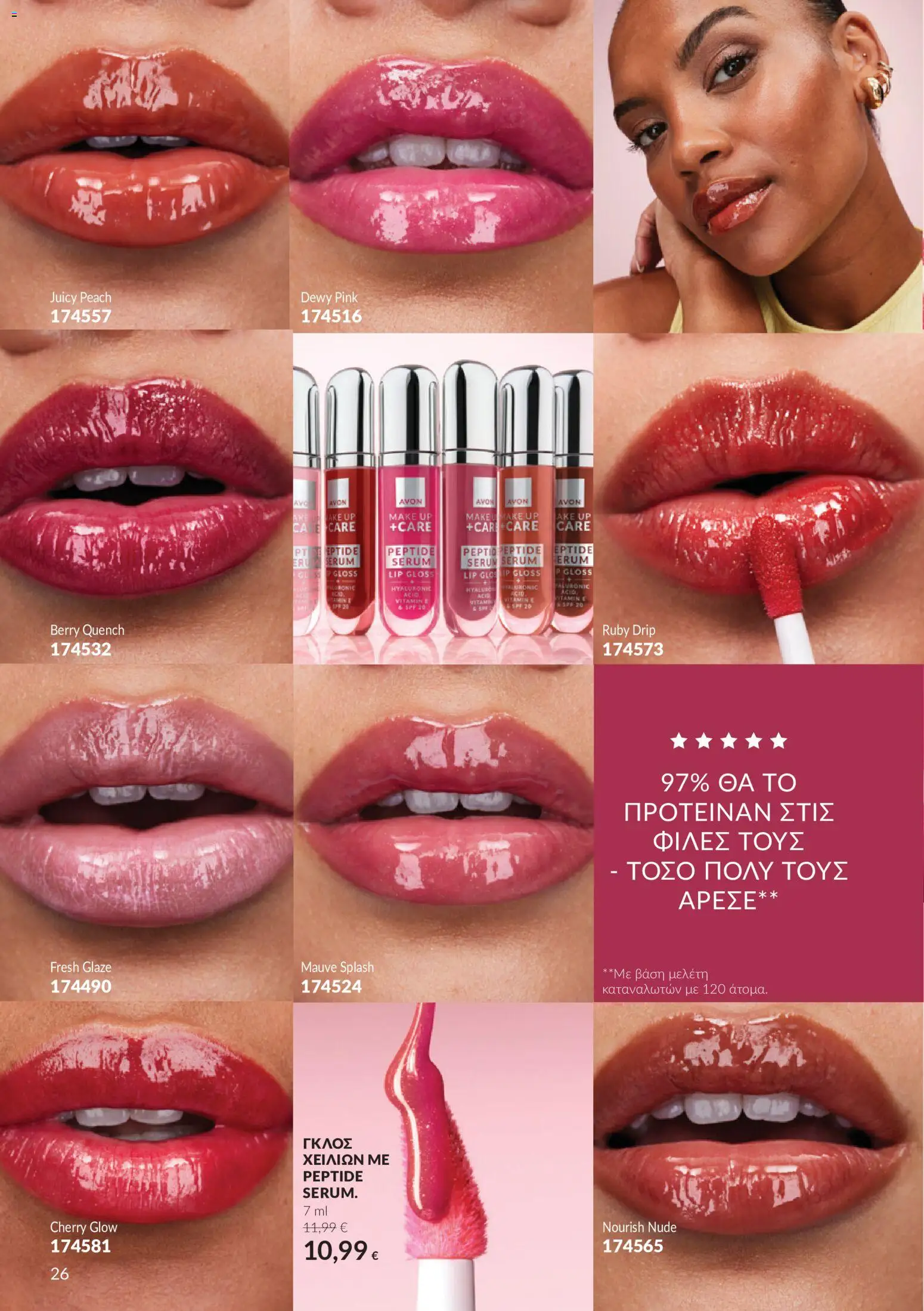 Avon - Καμπάνια 10 Φυλλάδιο in Ελλάδα