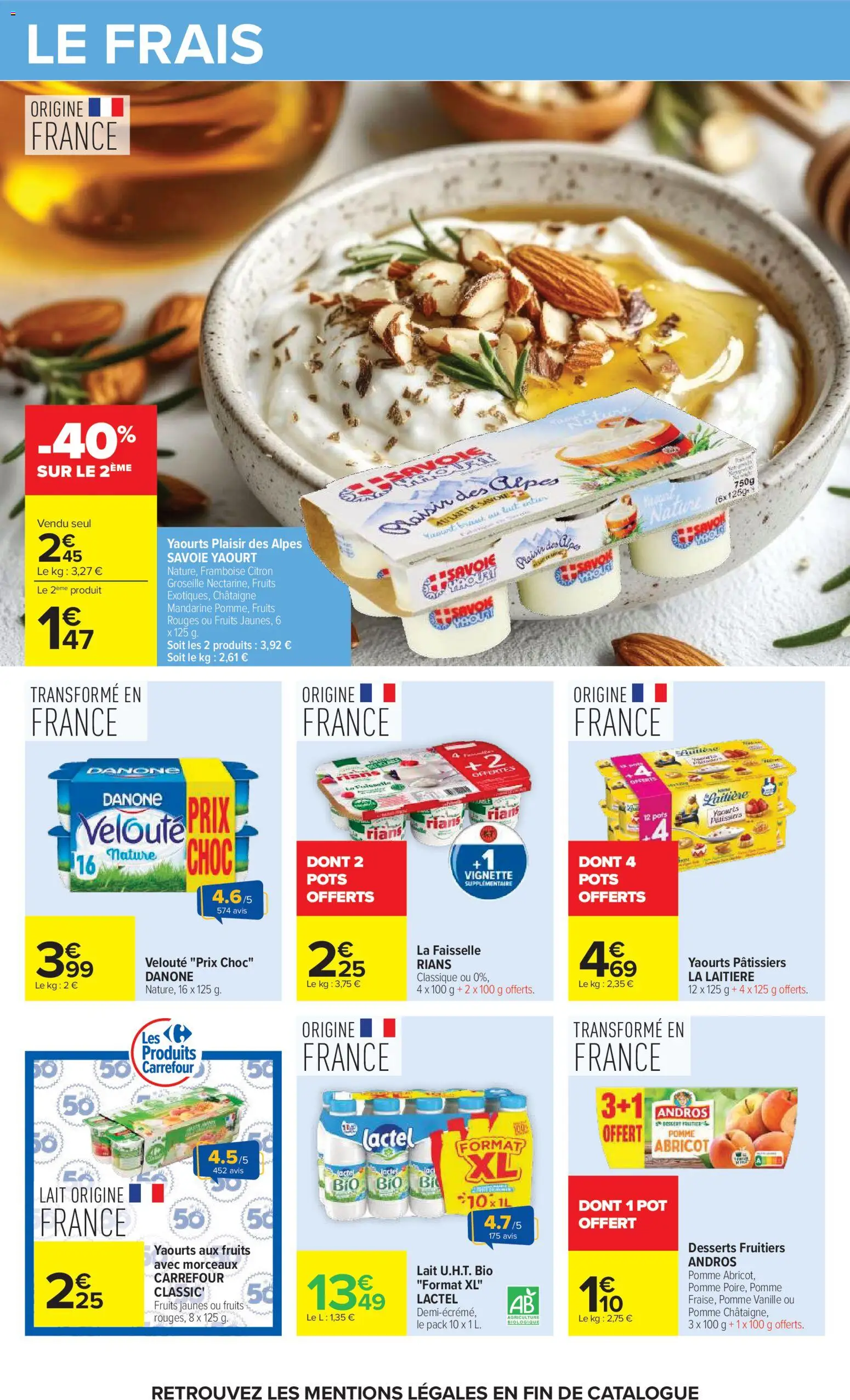 Carrefour catalogue Catalogue in France