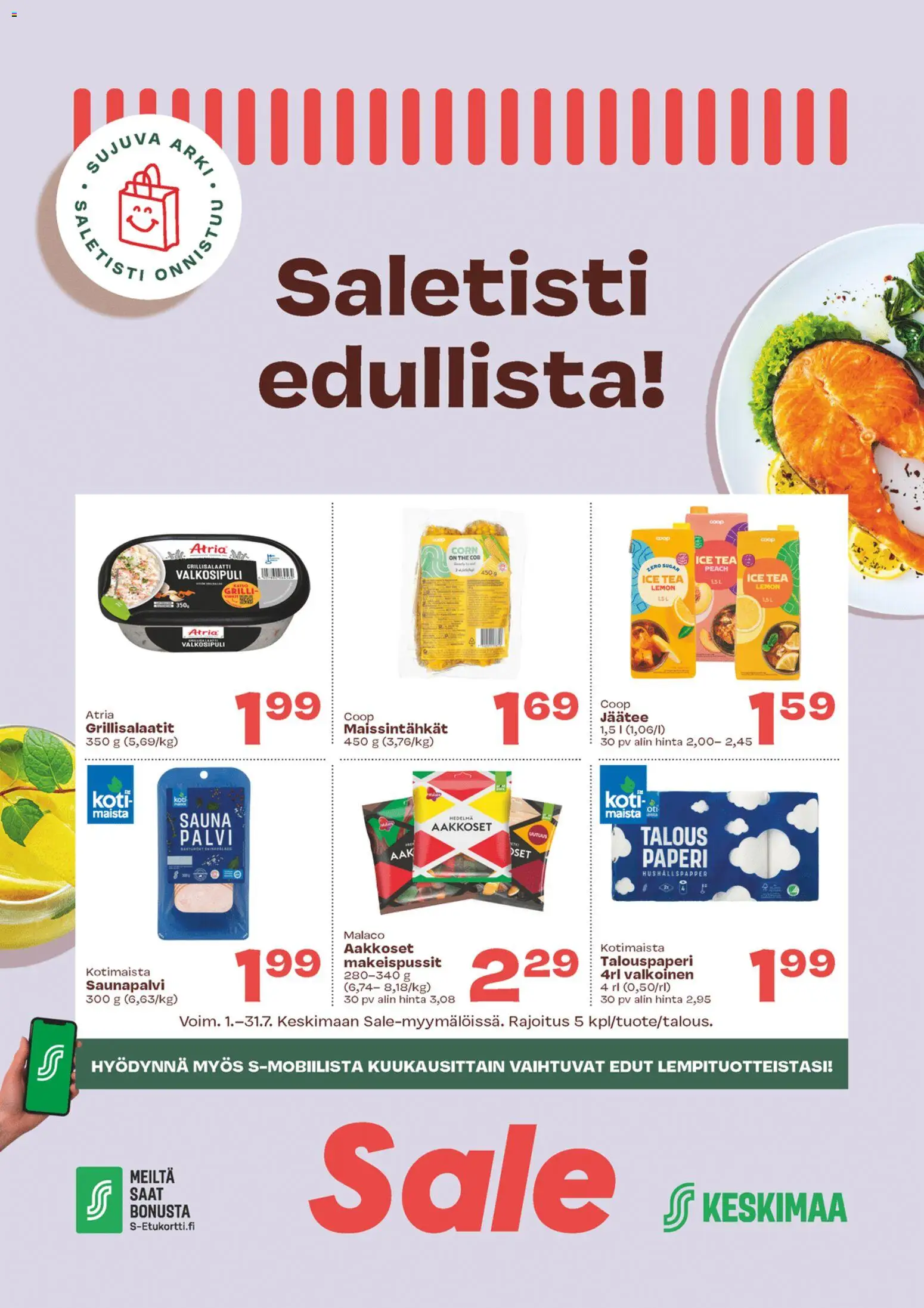 🛍️ Sale tarjoukset alkaen 01/07/2026 » Katso huipputarjoukset ja säästä jo tänään! 💰 | Suomi