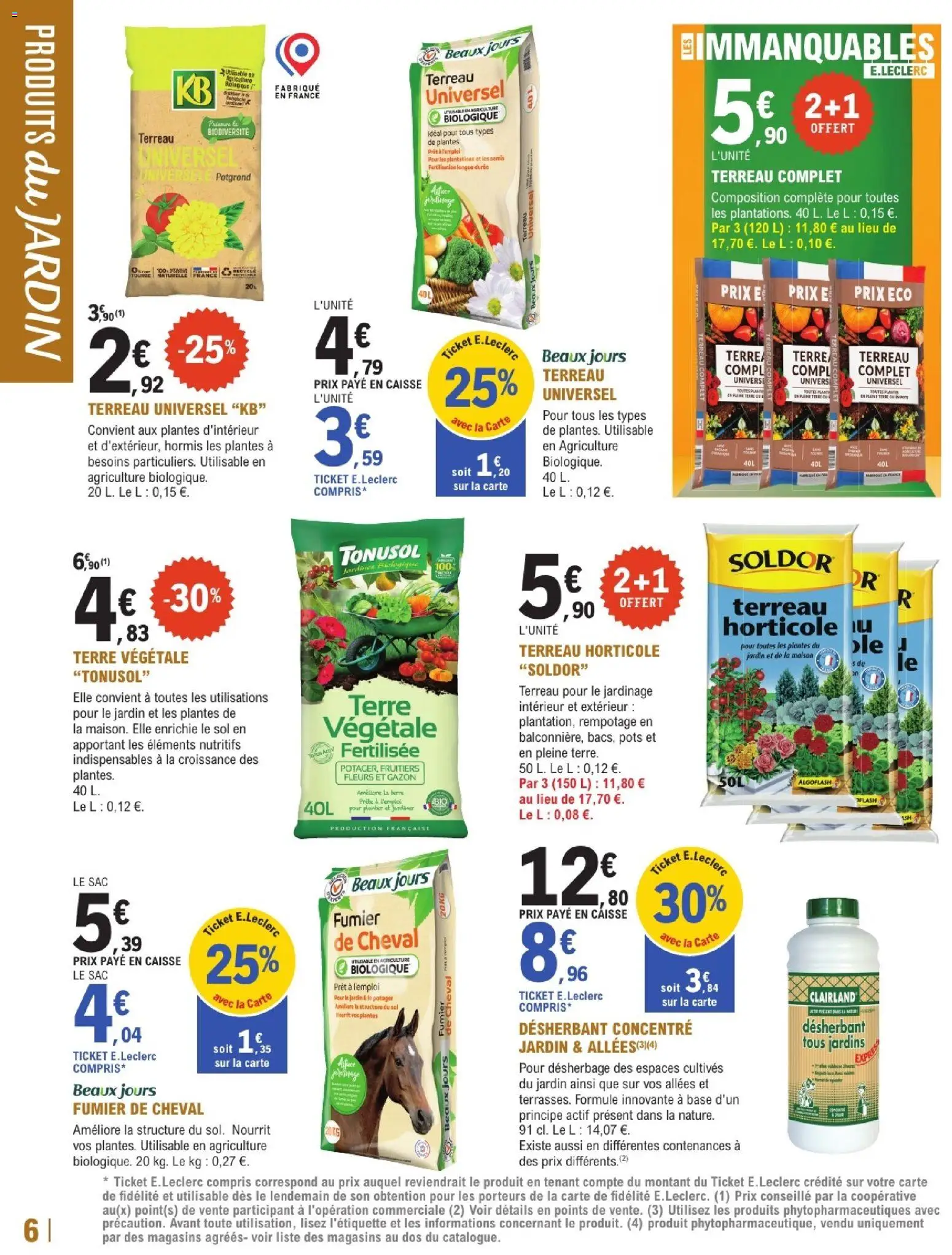 Brico E.Leclerc catalogue Jardi Catalogue in France