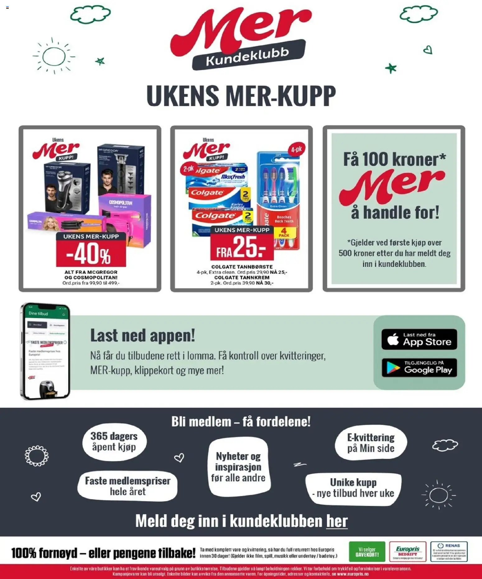 Europris kundeavis Kundeavis in Norge
