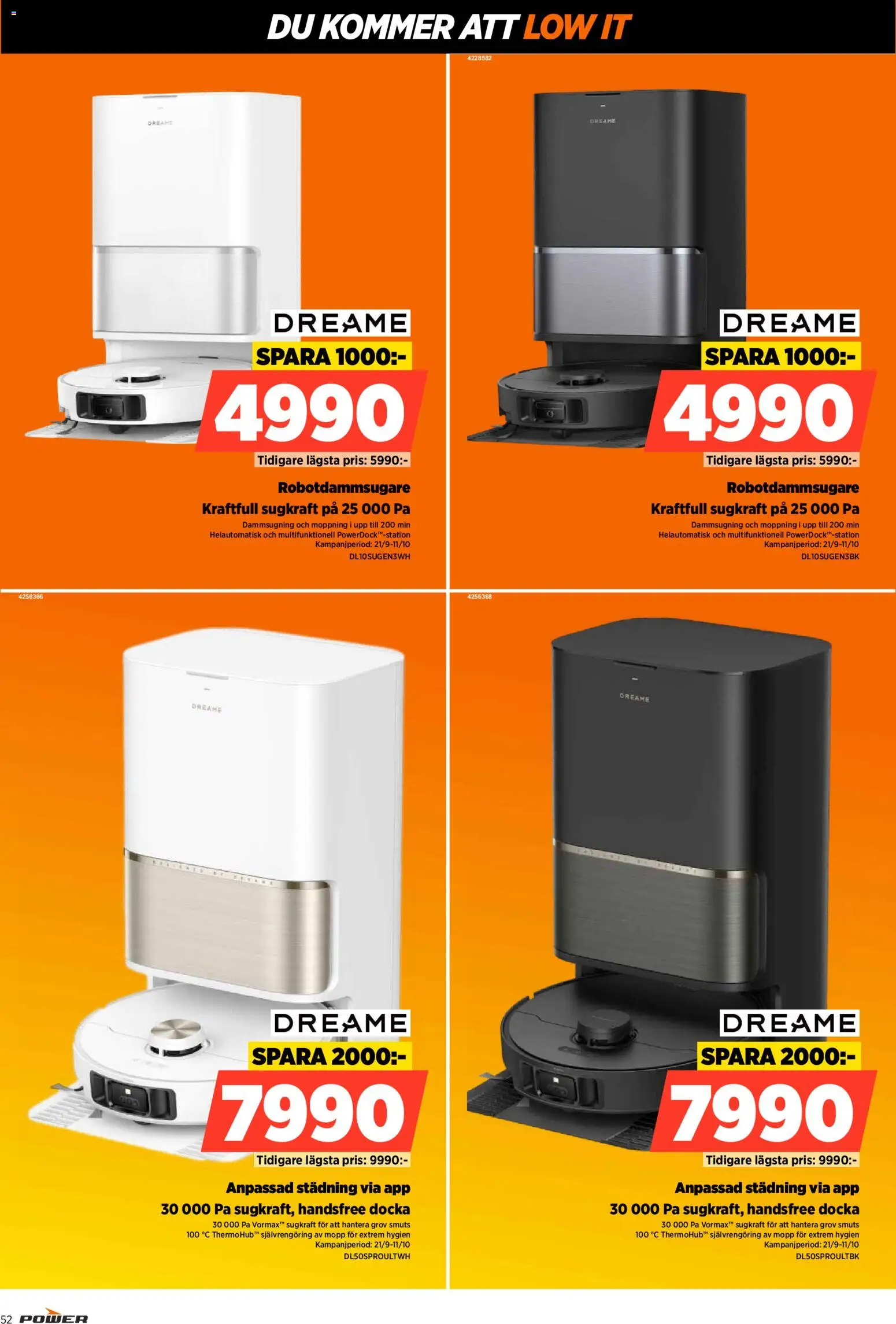 Power erbjudanden Reklamblad in Sverige