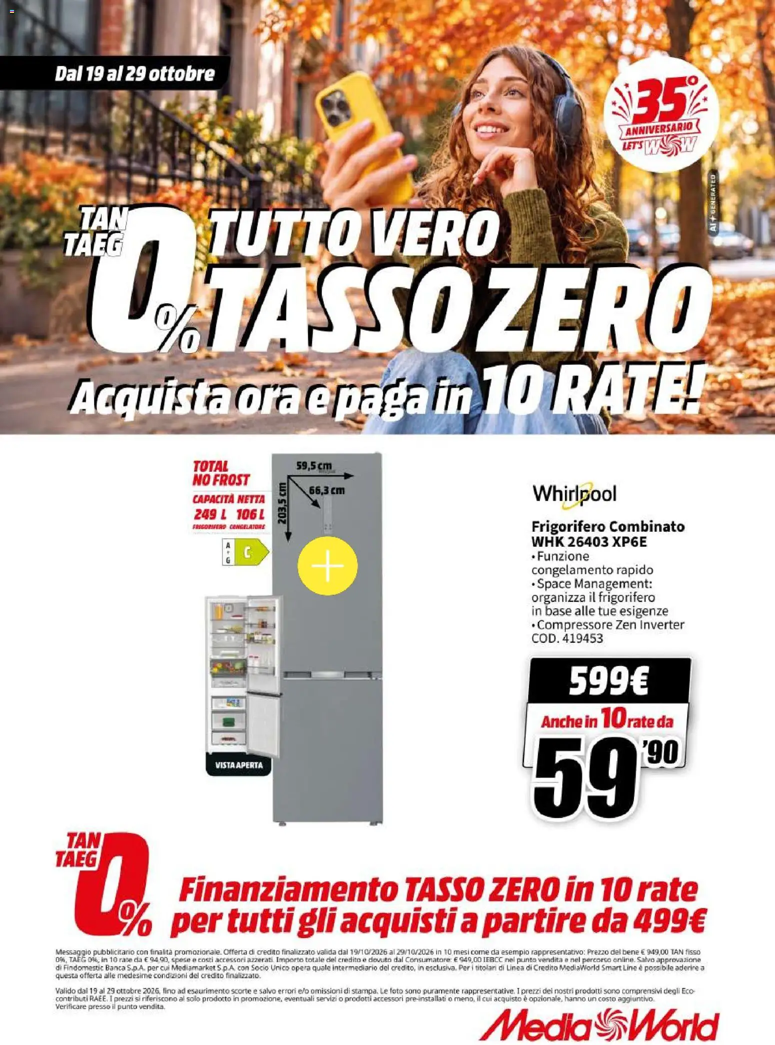 Media World volantino Volantino in Italy