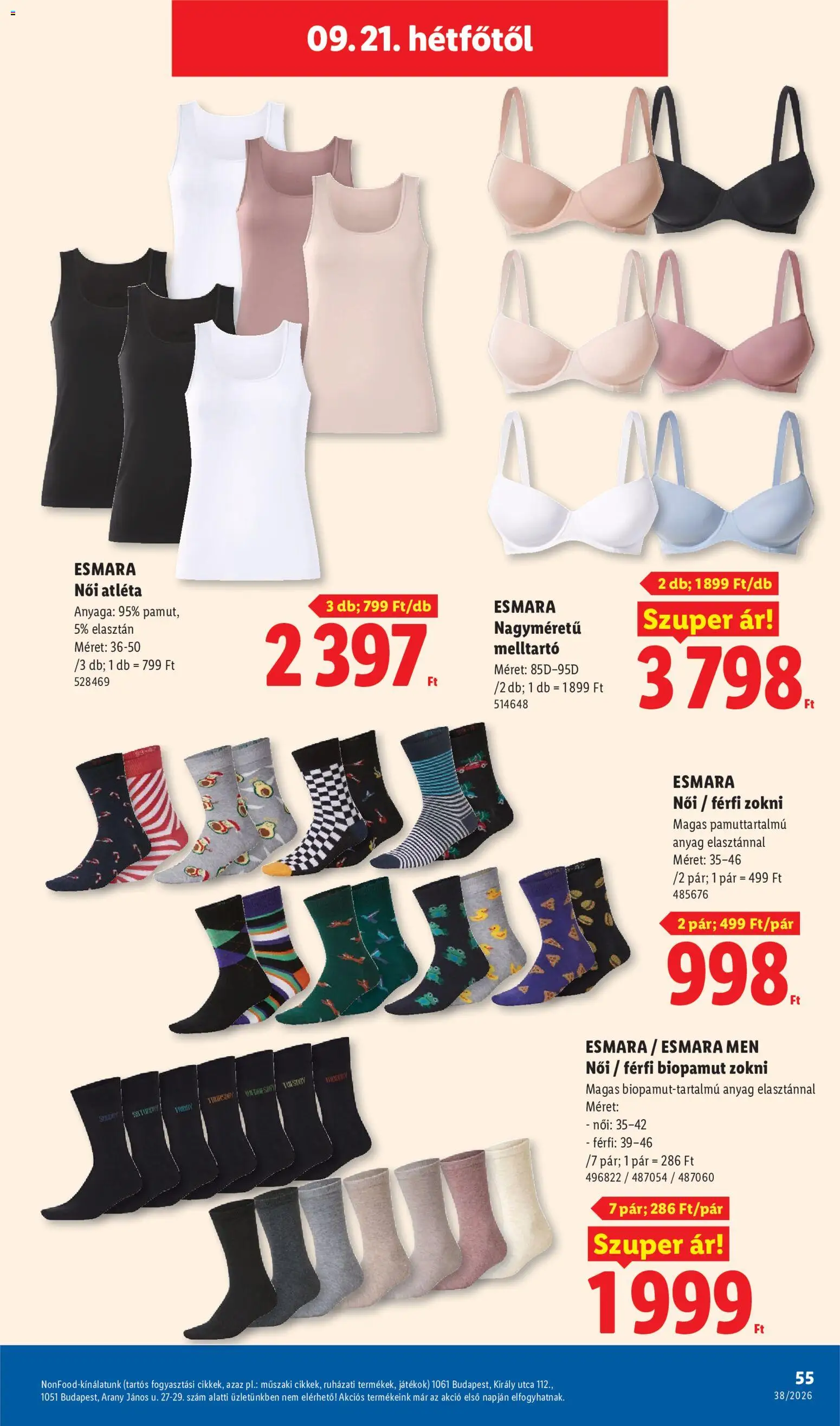 Lidl akciós újság Akciós újság in Magyarország