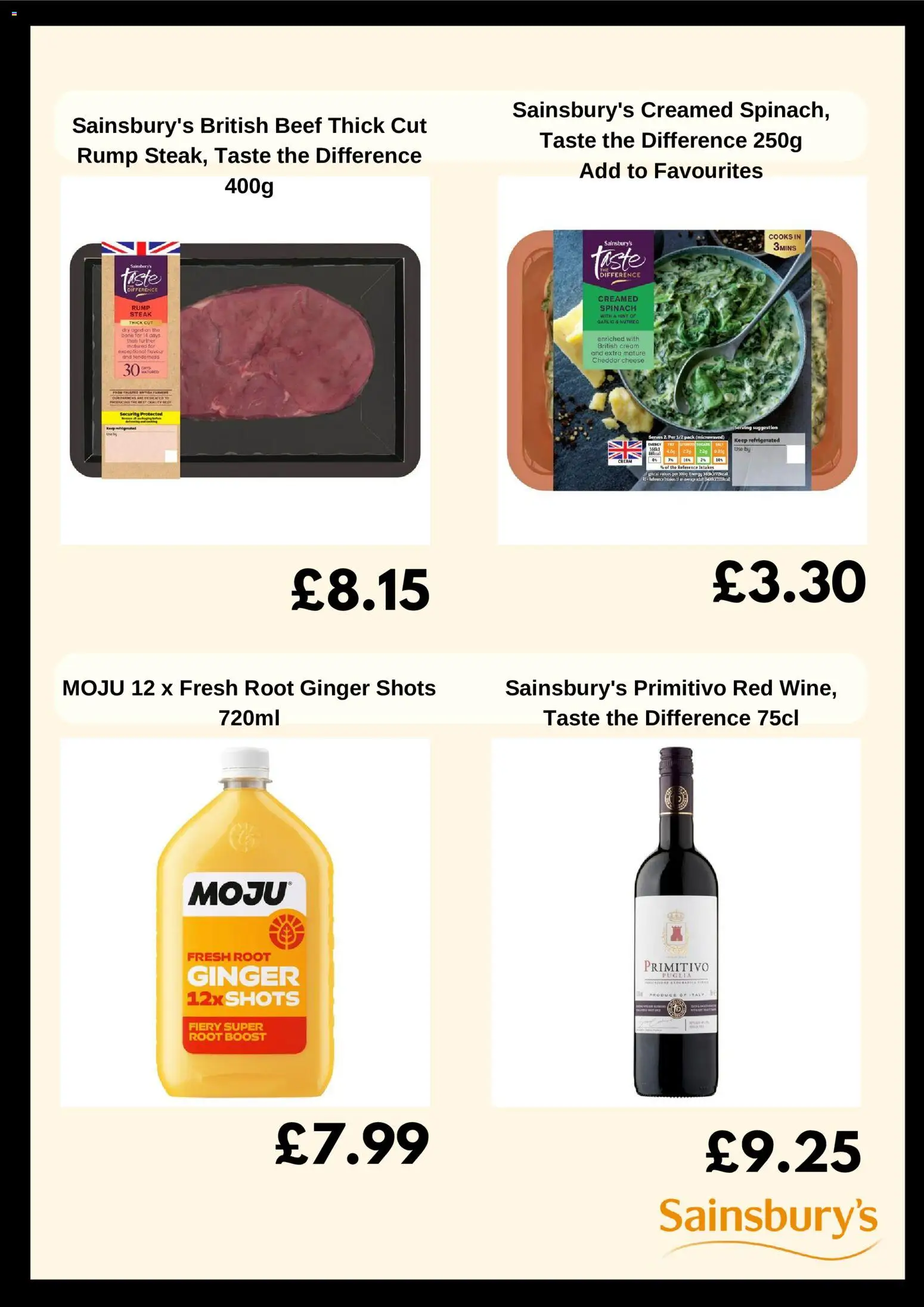Sainsbury`s - Offers Leaflet in United Kingdom