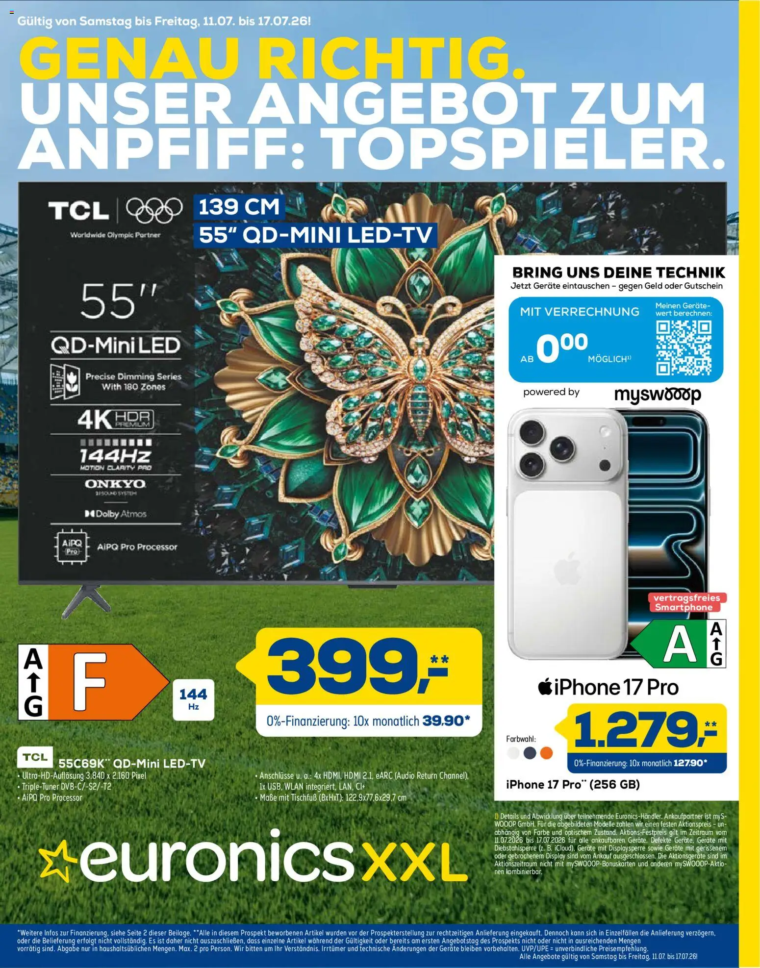 Euronics Prospekt | 11.07.2026 | Wie erhält man einen begrenzten Rabatt? | Deutschland