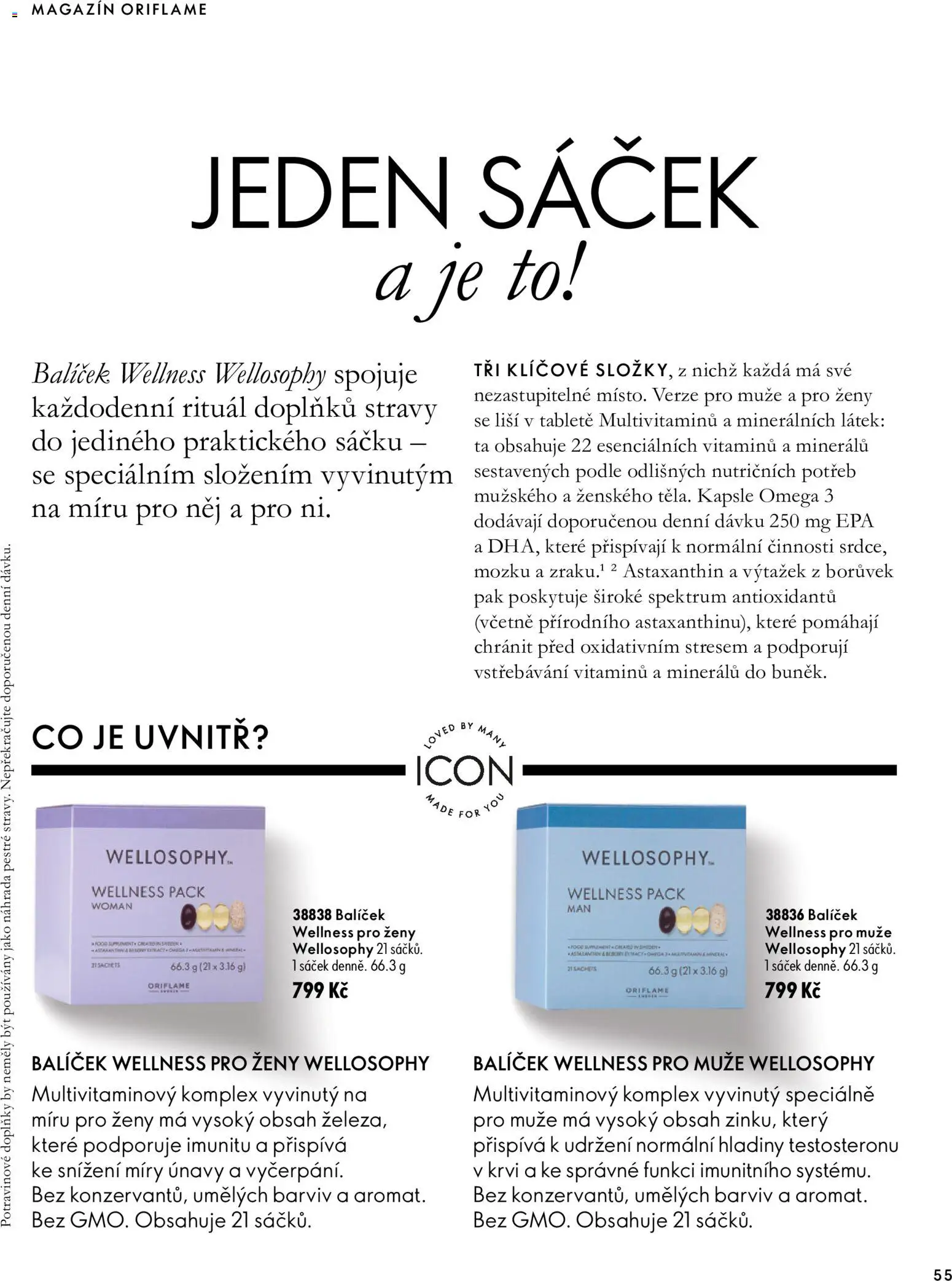 Oriflame katalog Novage+ Proceuticals Leták in Česko