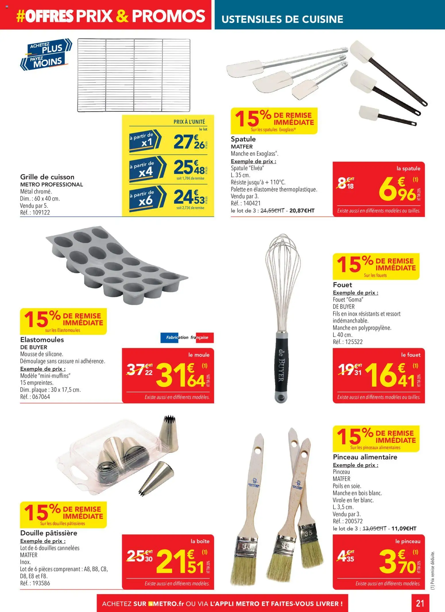 METRO catalogue Catalogue in France