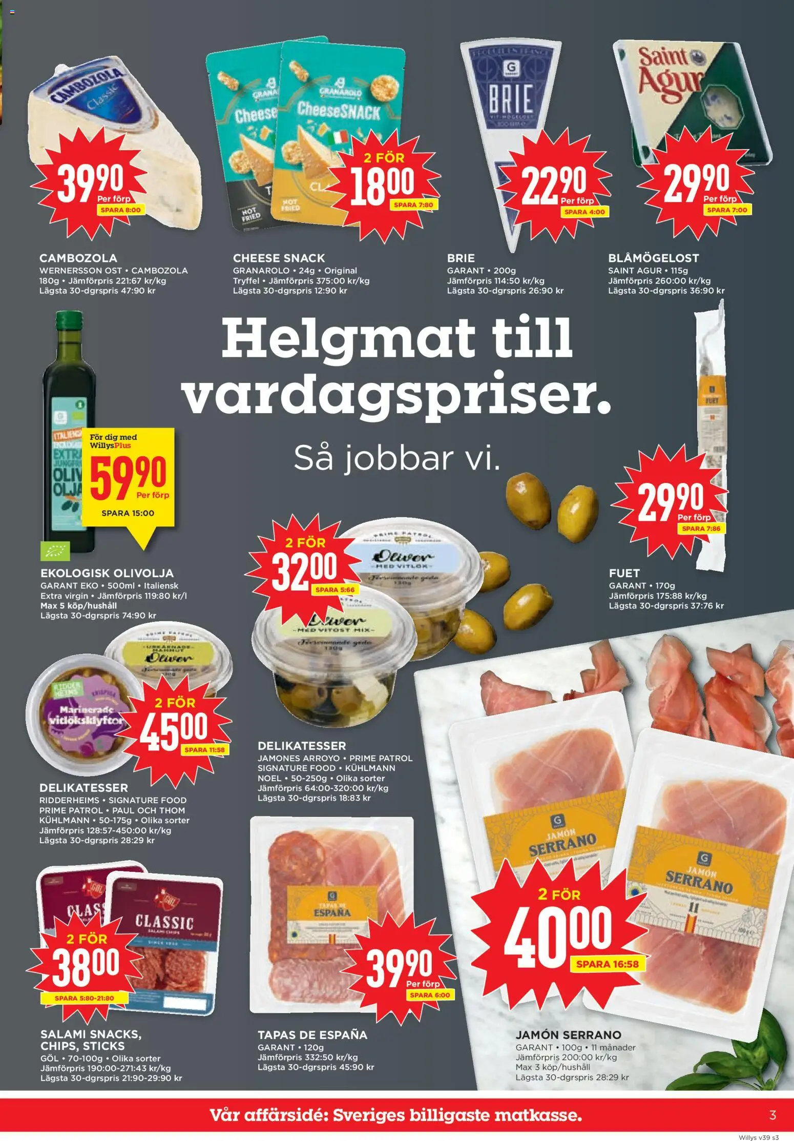 Willys erbjudanden Reklamblad in Sverige