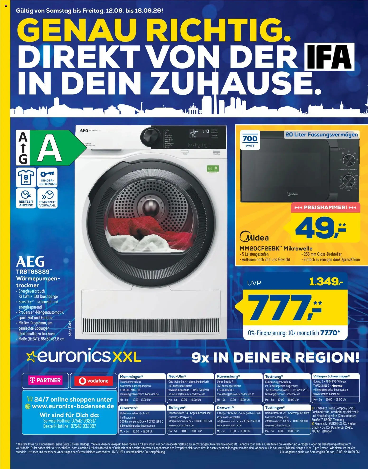 Euronics Prospekt Prospekt in Deutschland