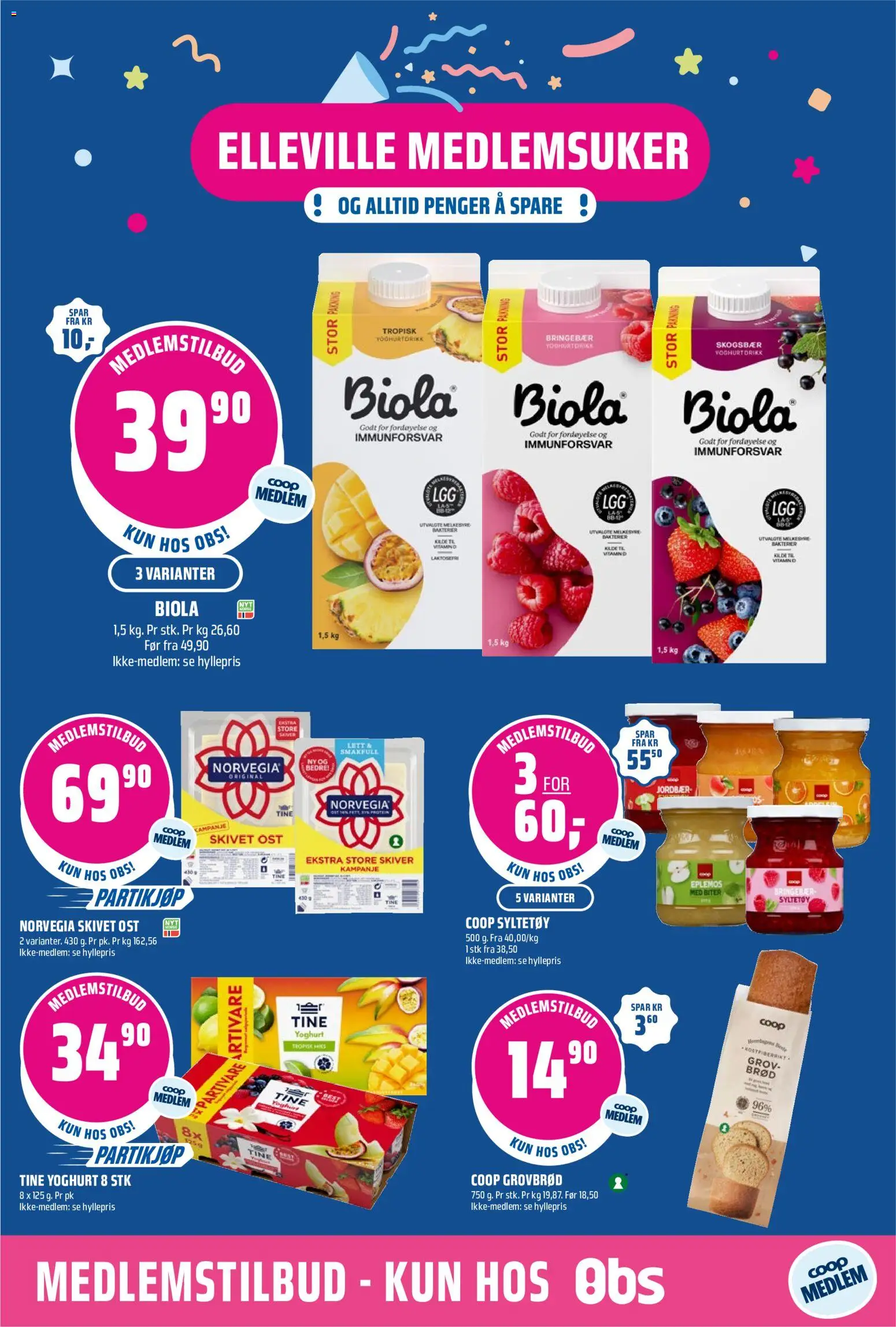 Coop Obs kundeavis Kundeavis in Norge