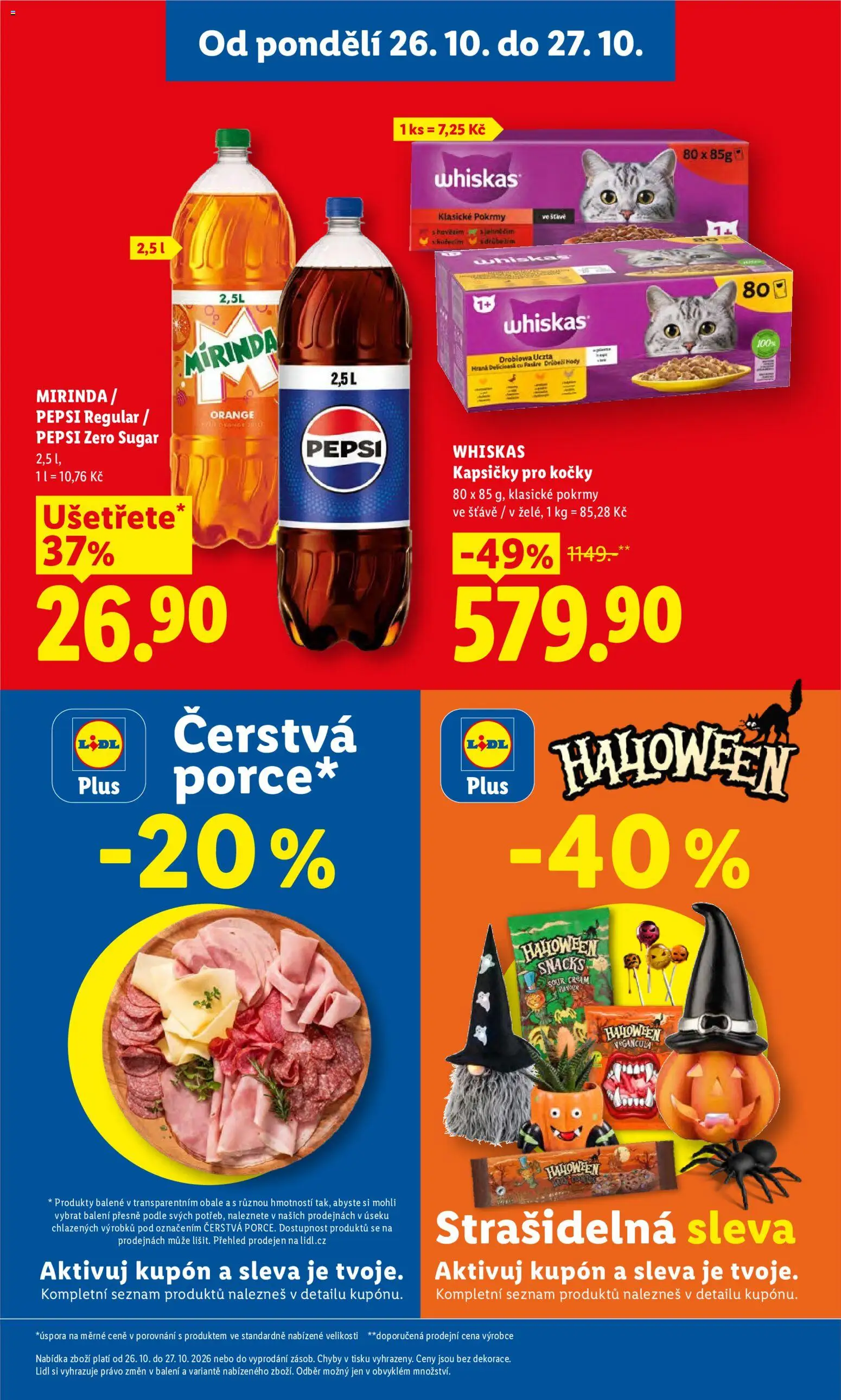 Lidl leták Leták in Česko