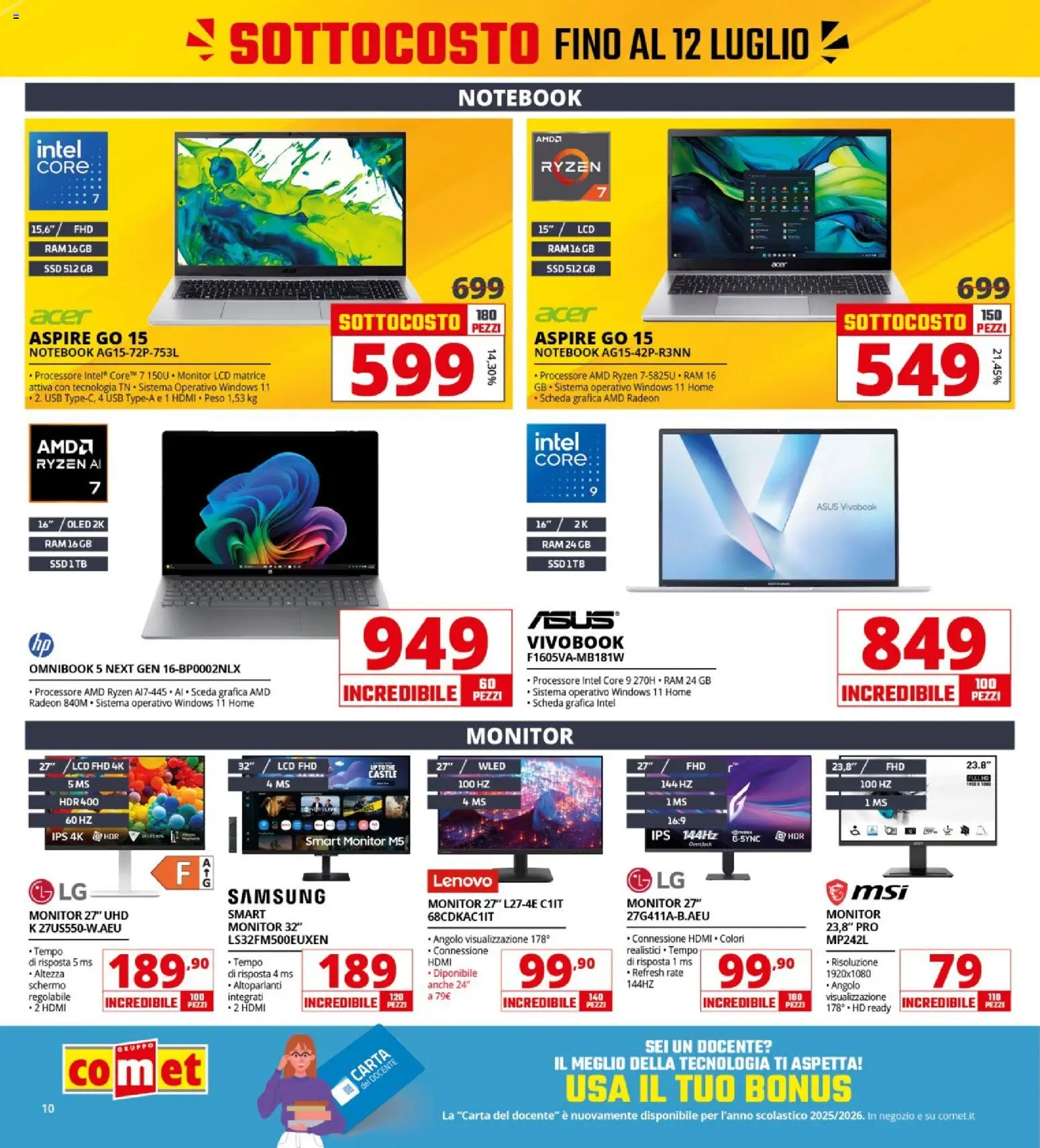 📣 Volantino Comet dal 📅 03/07/2026 - Scopri le offerte ora!🔥 | Italy