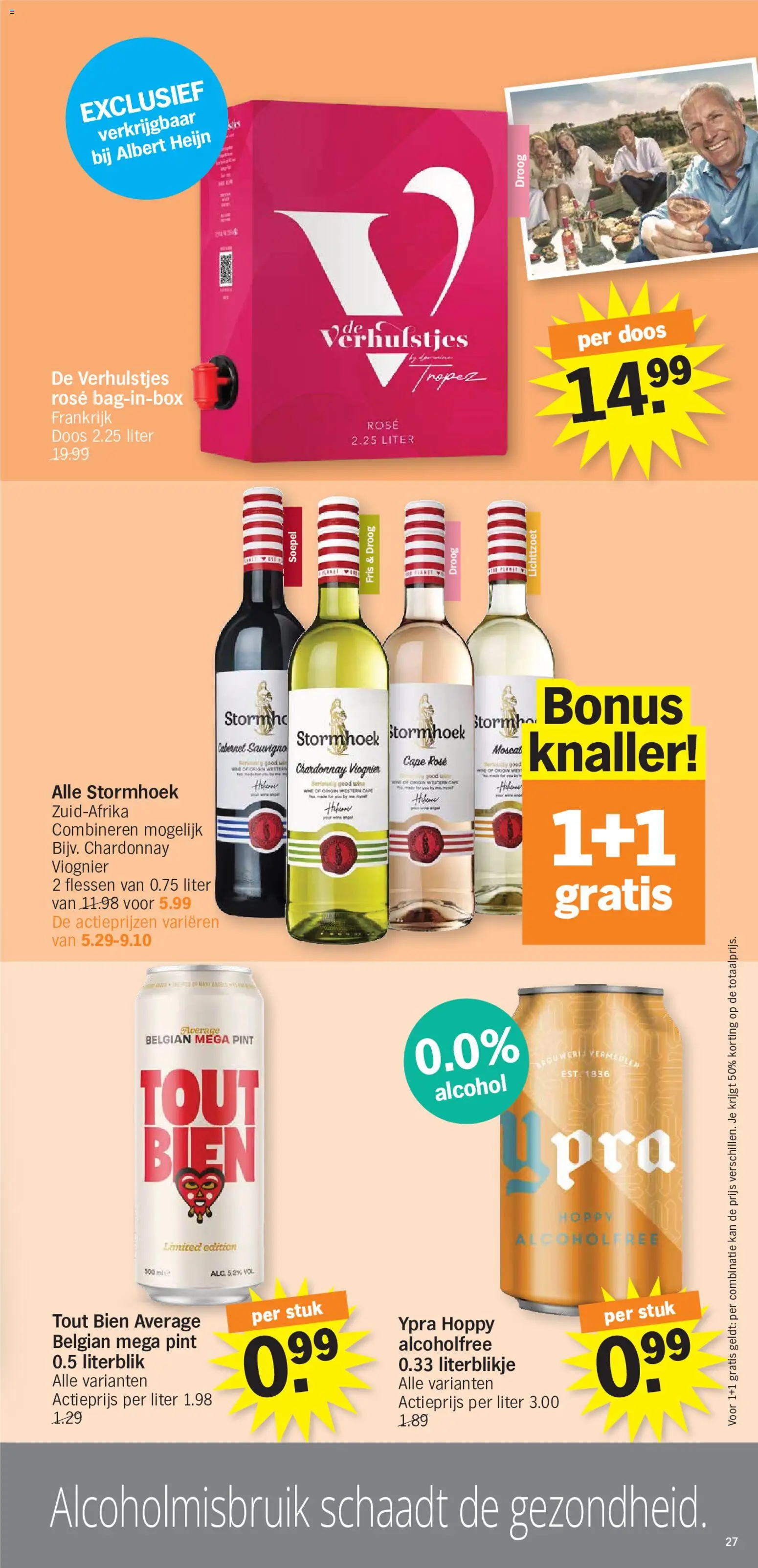 Albert Heijn Folder week / de la semaine 38 Folder in België