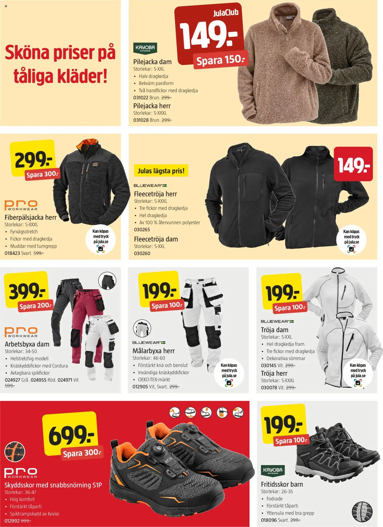 Jula erbjudanden Reklamblad in Sverige