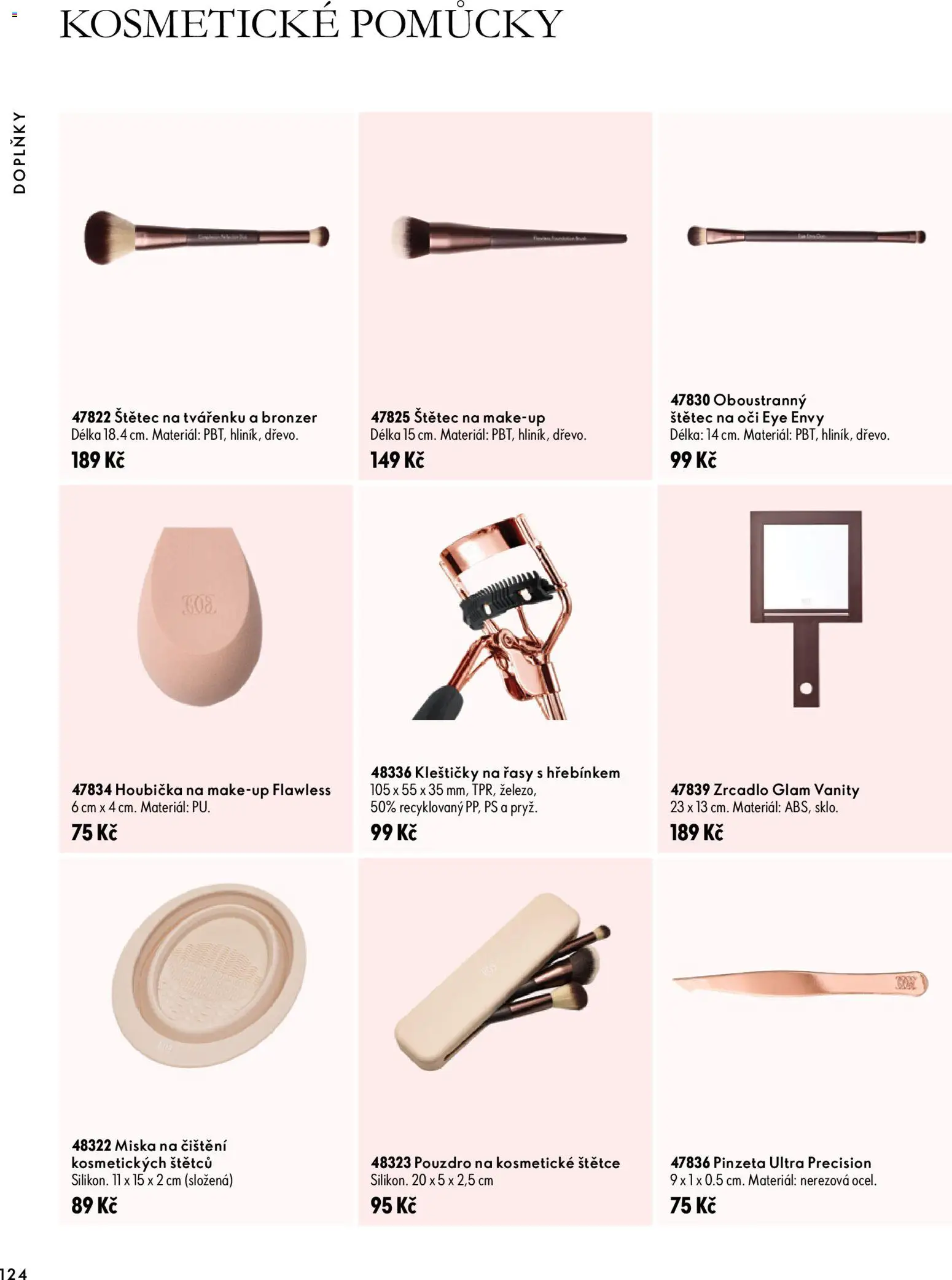 Oriflame katalog Novage+ Proceuticals Leták in Česko