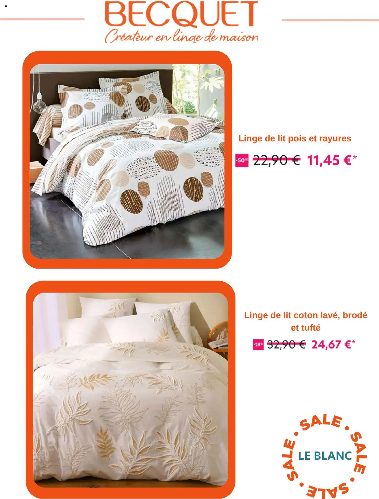 Becquet catalogue Automne Catalogue in France