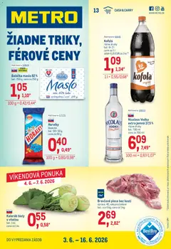 Metro Metro leták