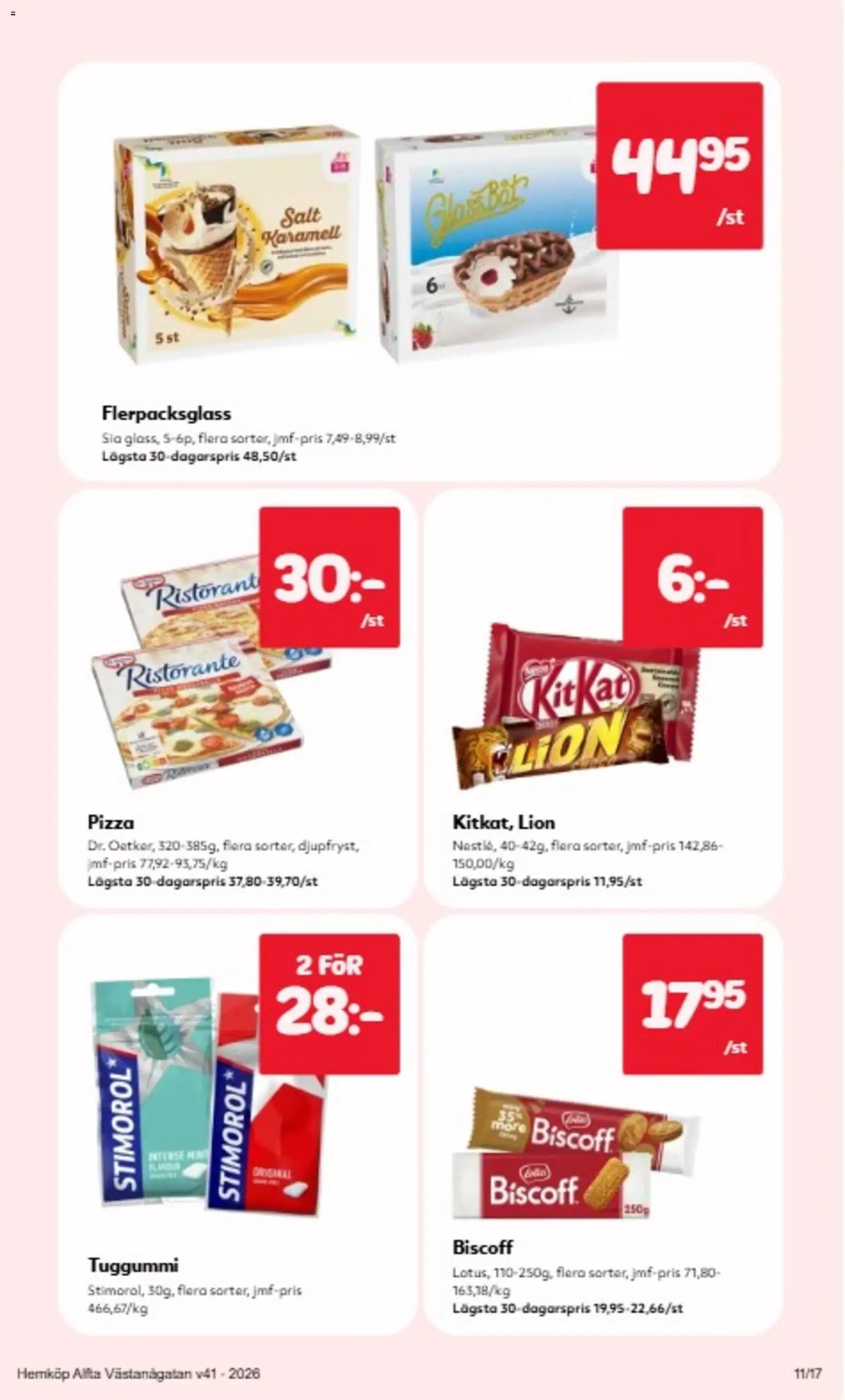 Hemköp erbjudanden Reklamblad in Sverige