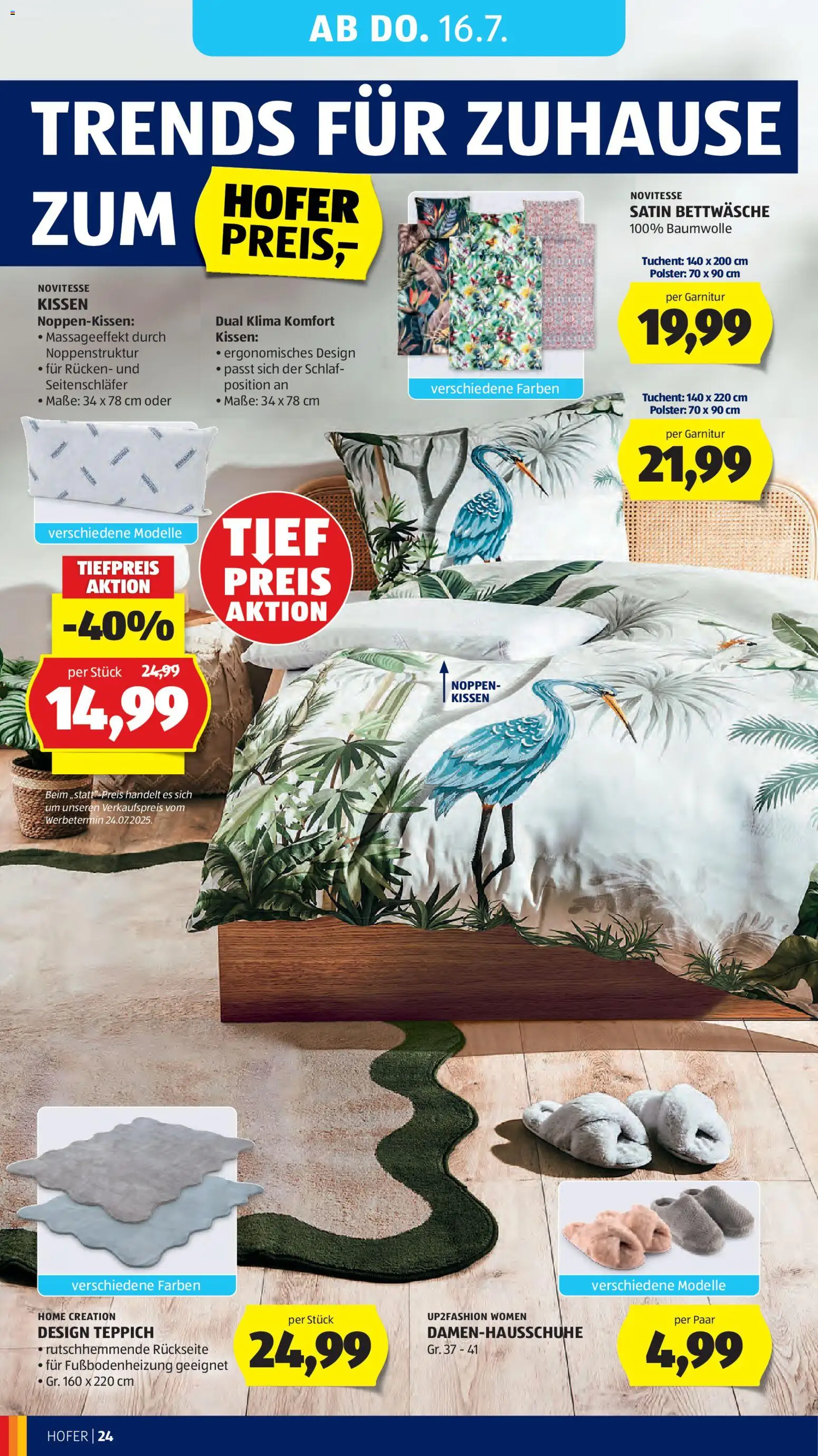 Sparen Sie mit dem | Hofer Flugblatt ab 10.07.2026 ✳️ Angebote | Österreich