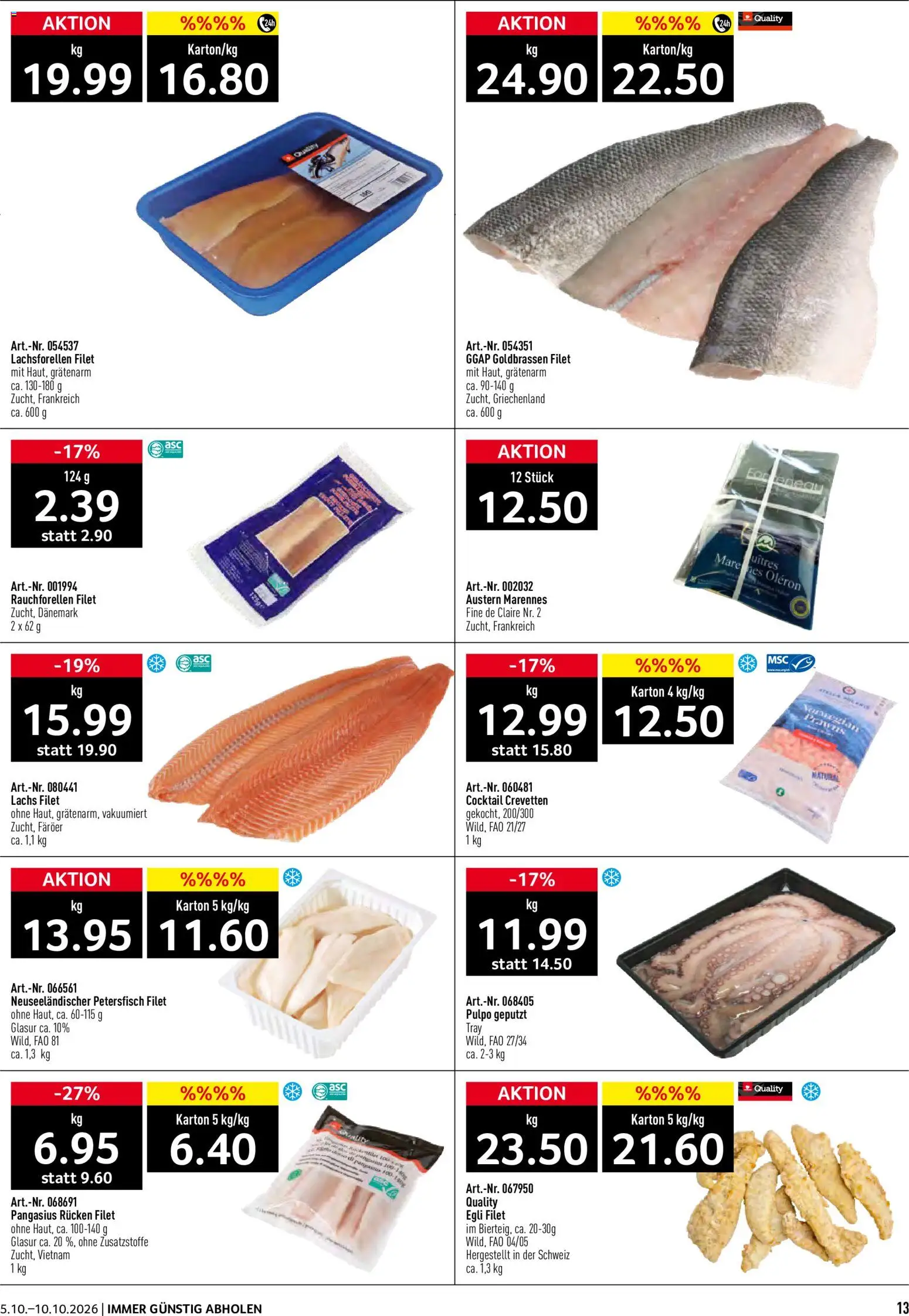 Prodega aktionen Prospekt in Schweiz