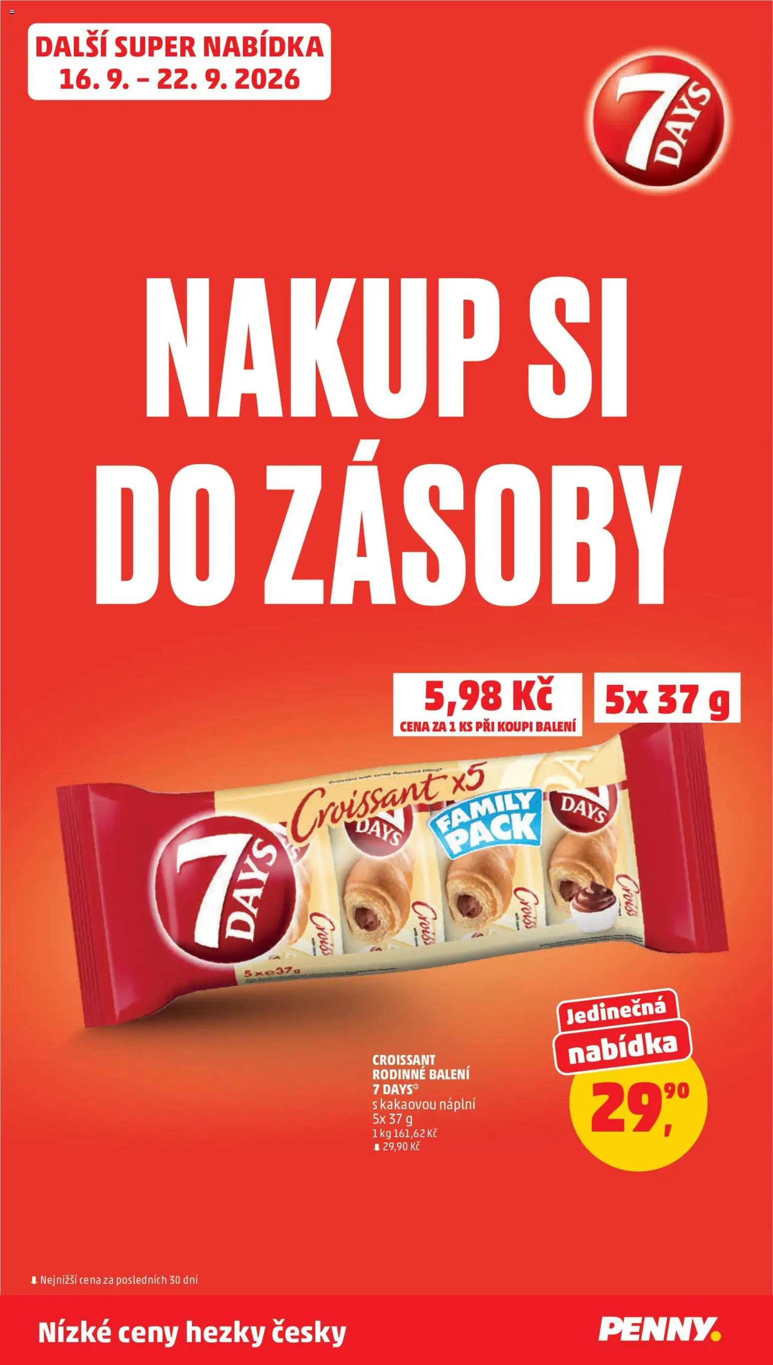 Penny Market leták Leták in Česko