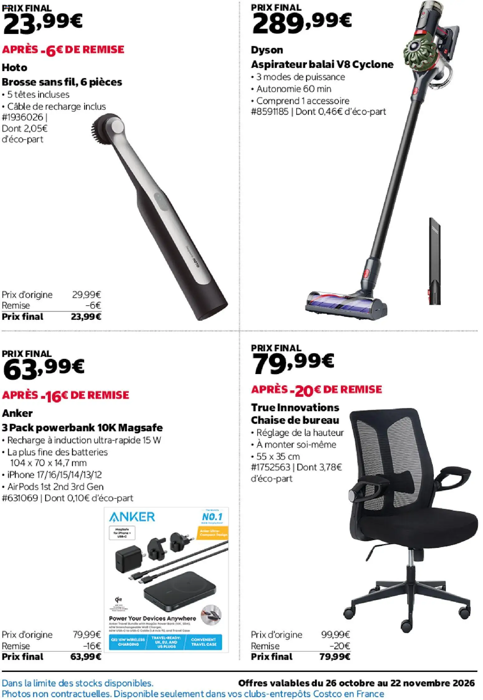 Costco catalogue Catalogue in France