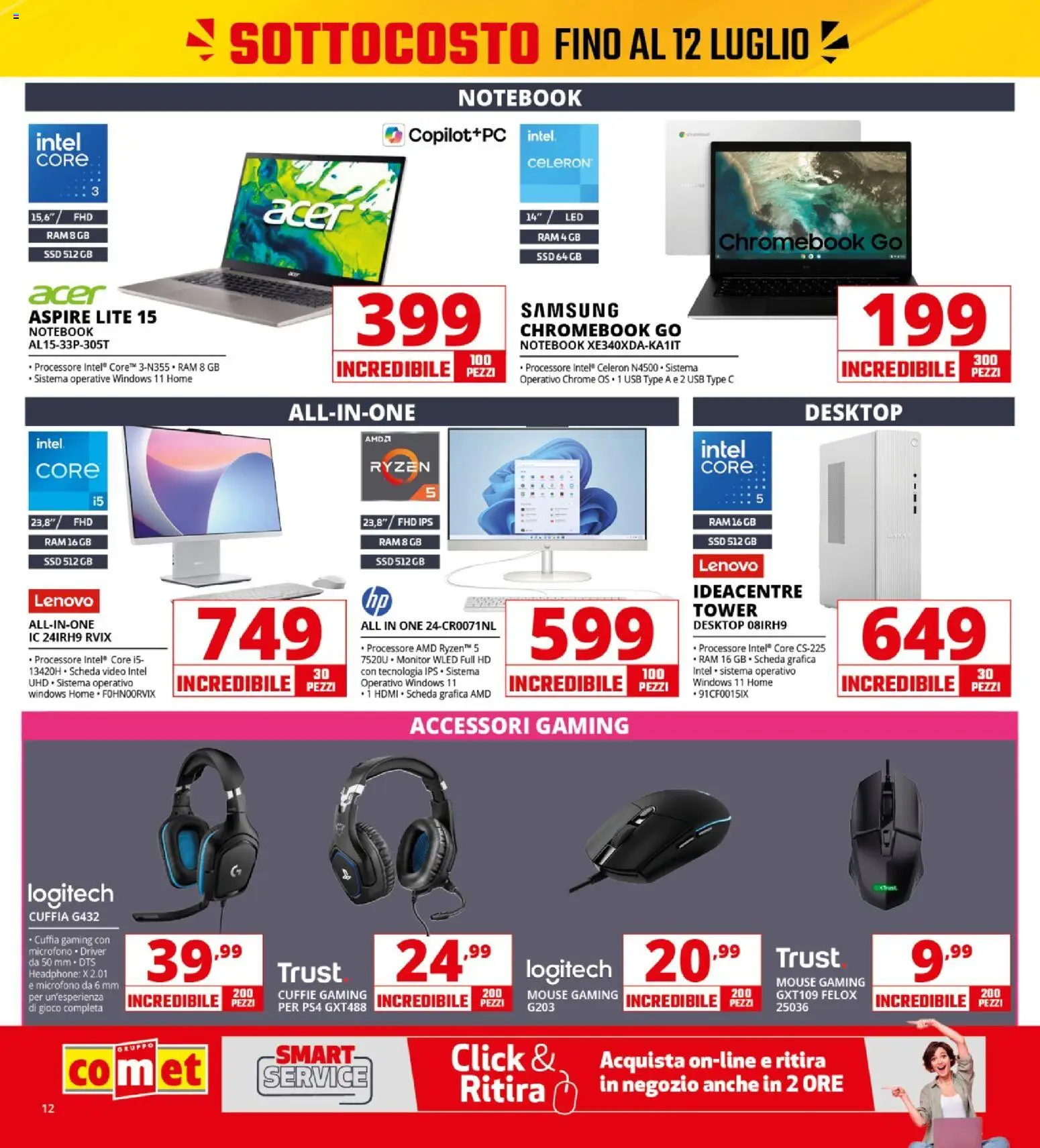 📣 Volantino Comet dal 📅 03/07/2026 - Scopri le offerte ora!🔥 | Italy