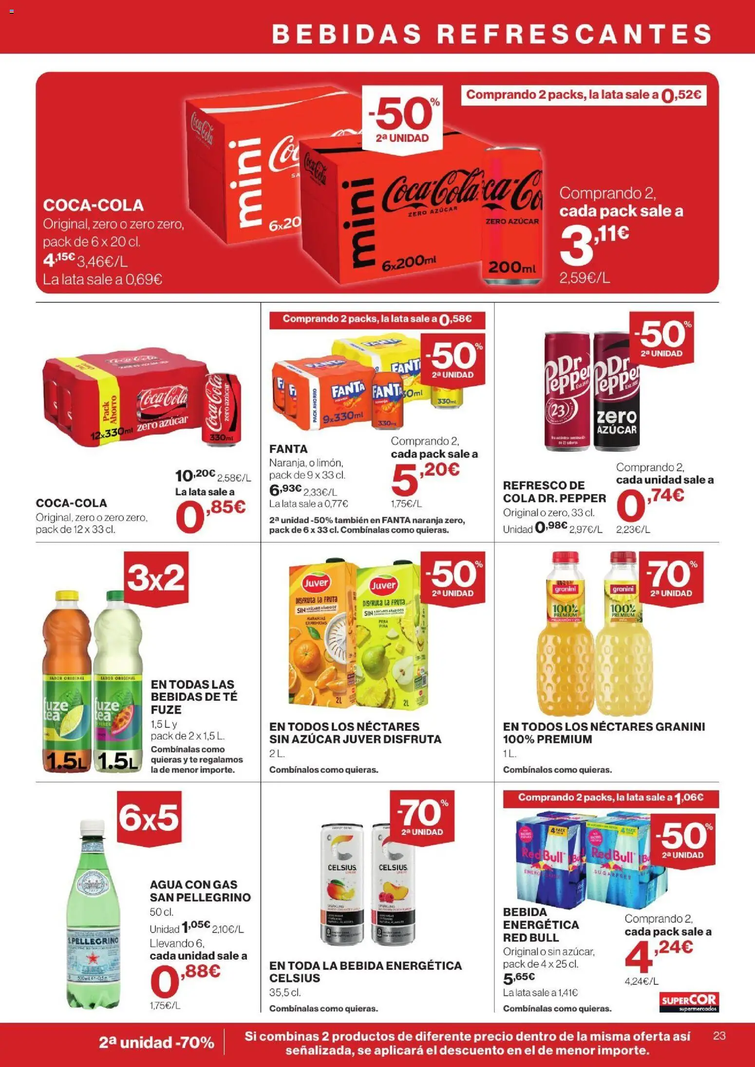 Supercor folleto Folleto in España
