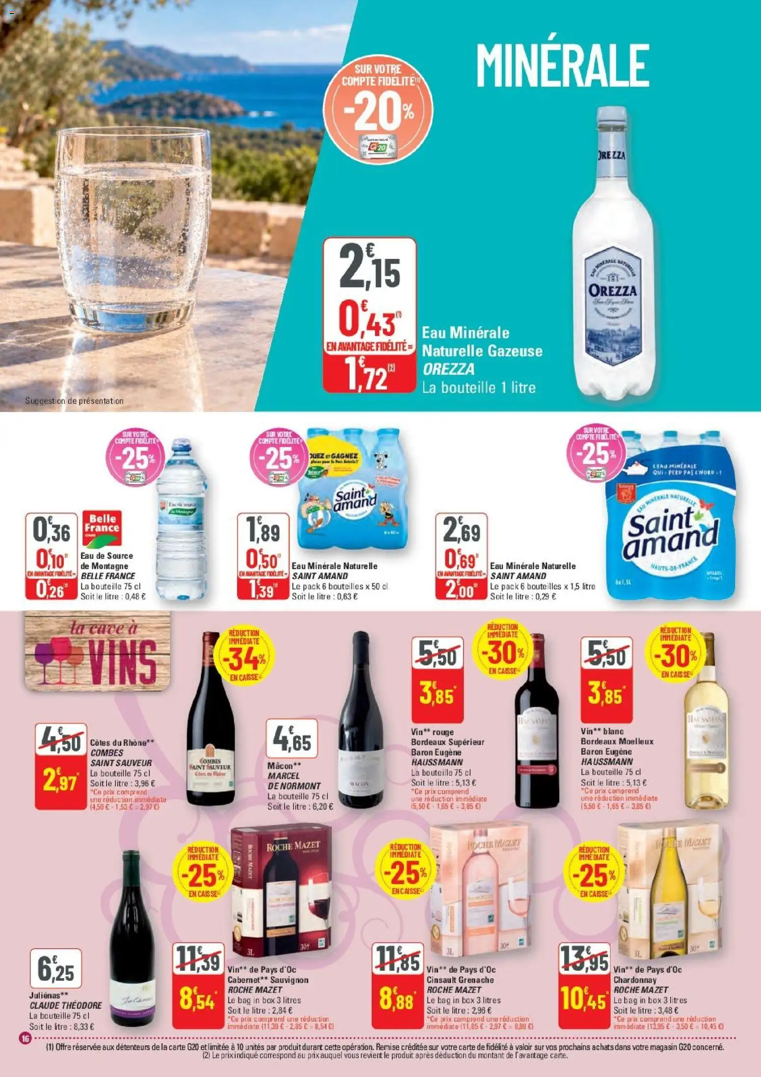 G20 Supermarchés catalogue Catalogue in France