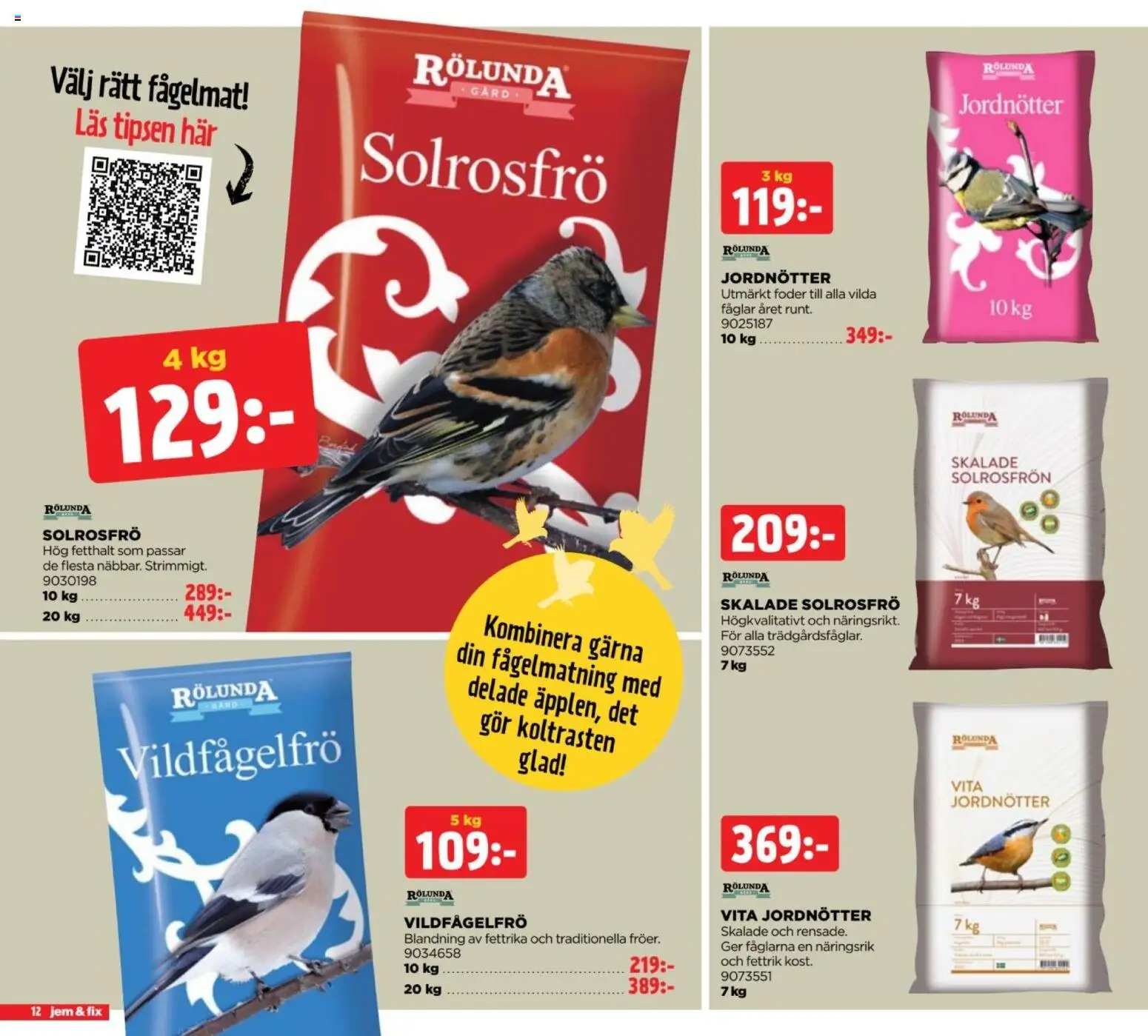 Jem & Fix erbjudanden Reklamblad in Sverige