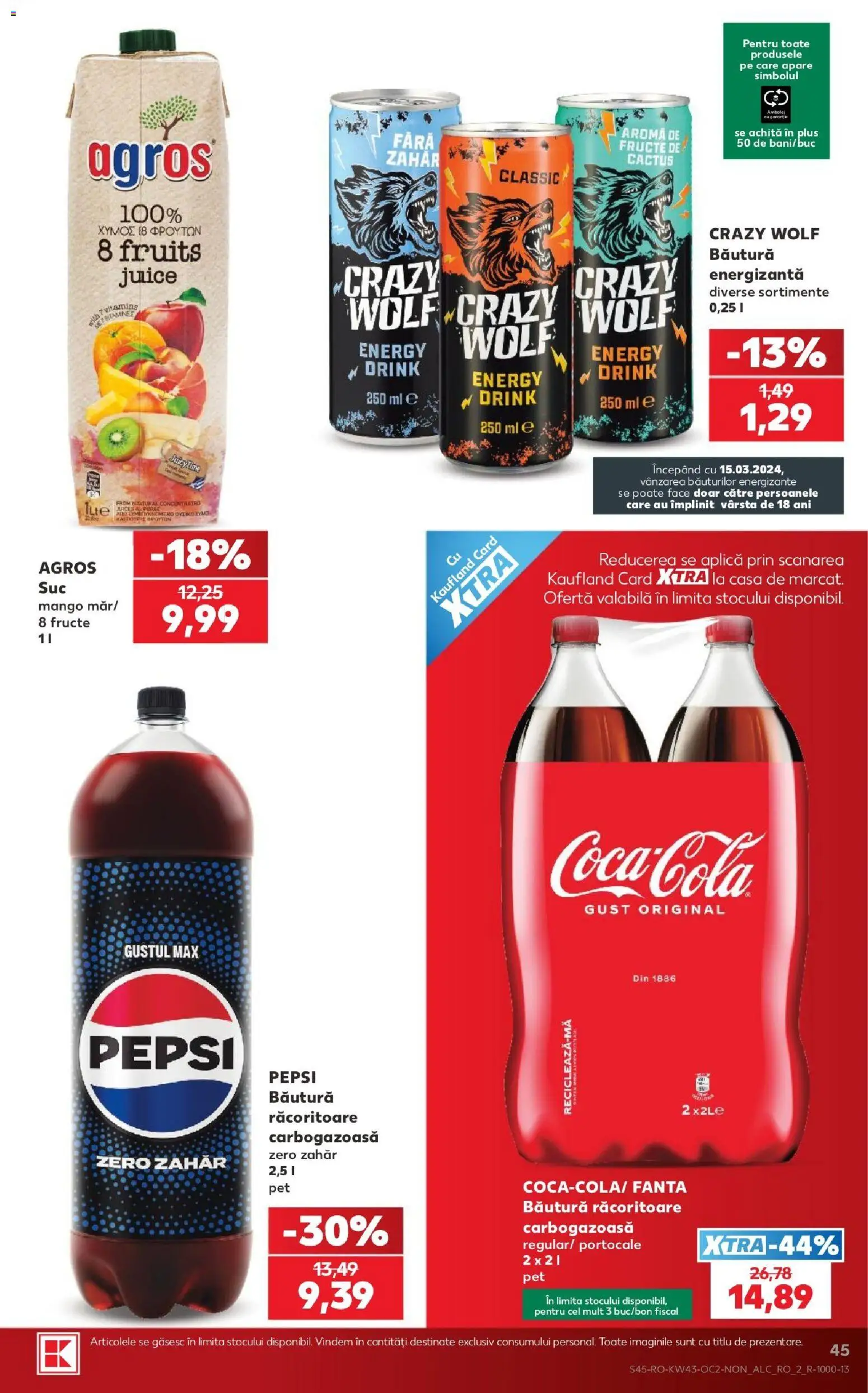 Kaufland RO akciós újság Akciós újság in Magyarország