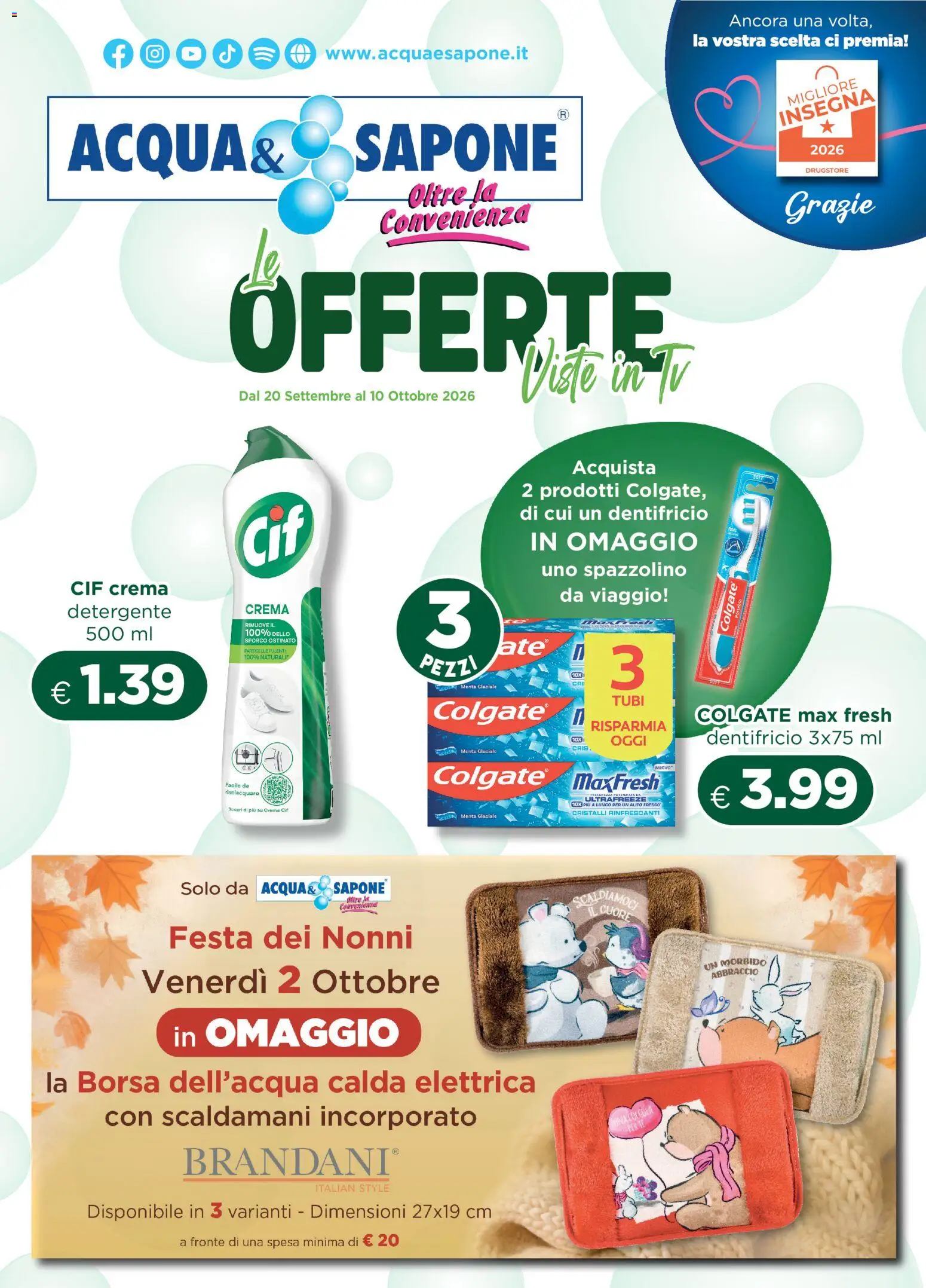 Acqua e Sapone volantino Volantino in Italy