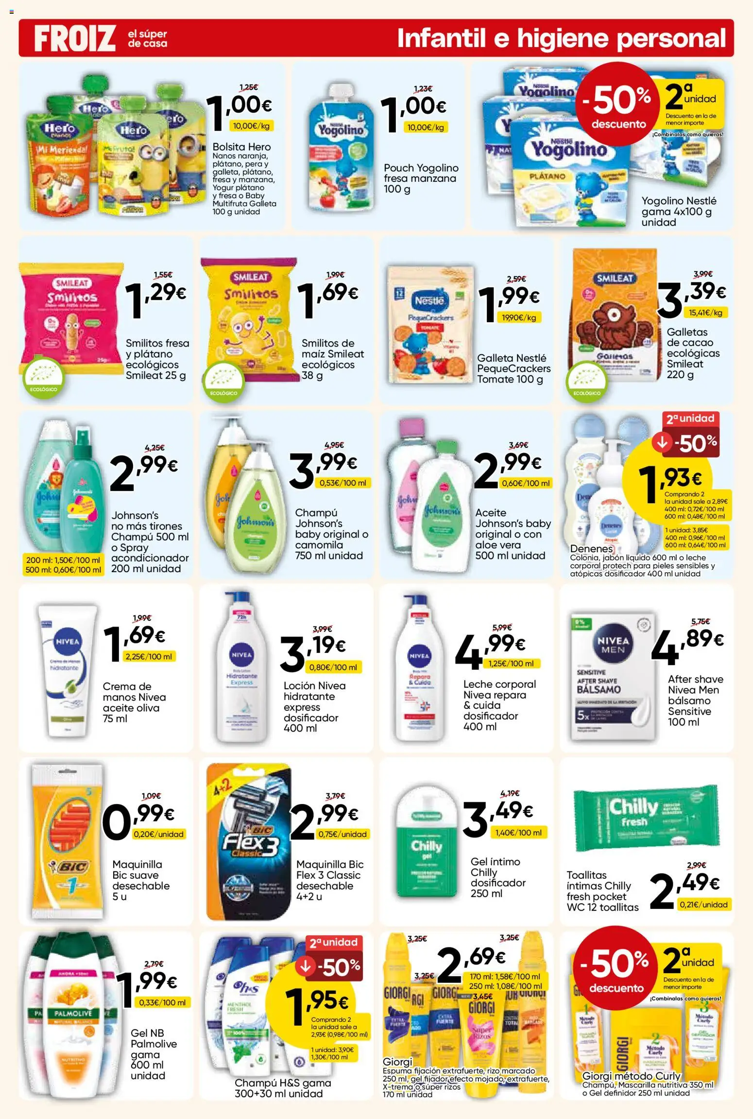 Froiz folleto Folleto in España
